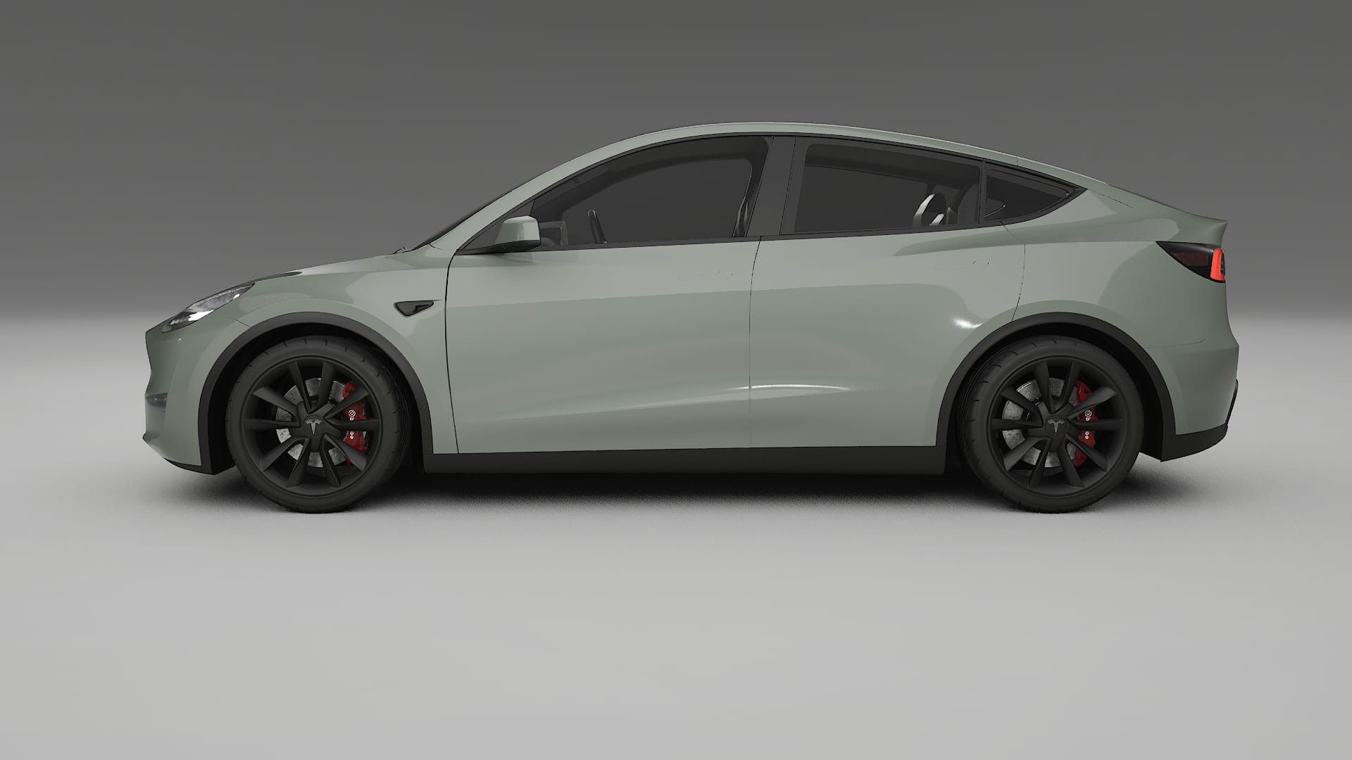 Tesla Model Y TPU Lackskyddsfilm | SLATE Färgskiftande PPF – Komplett Förskuret Kit