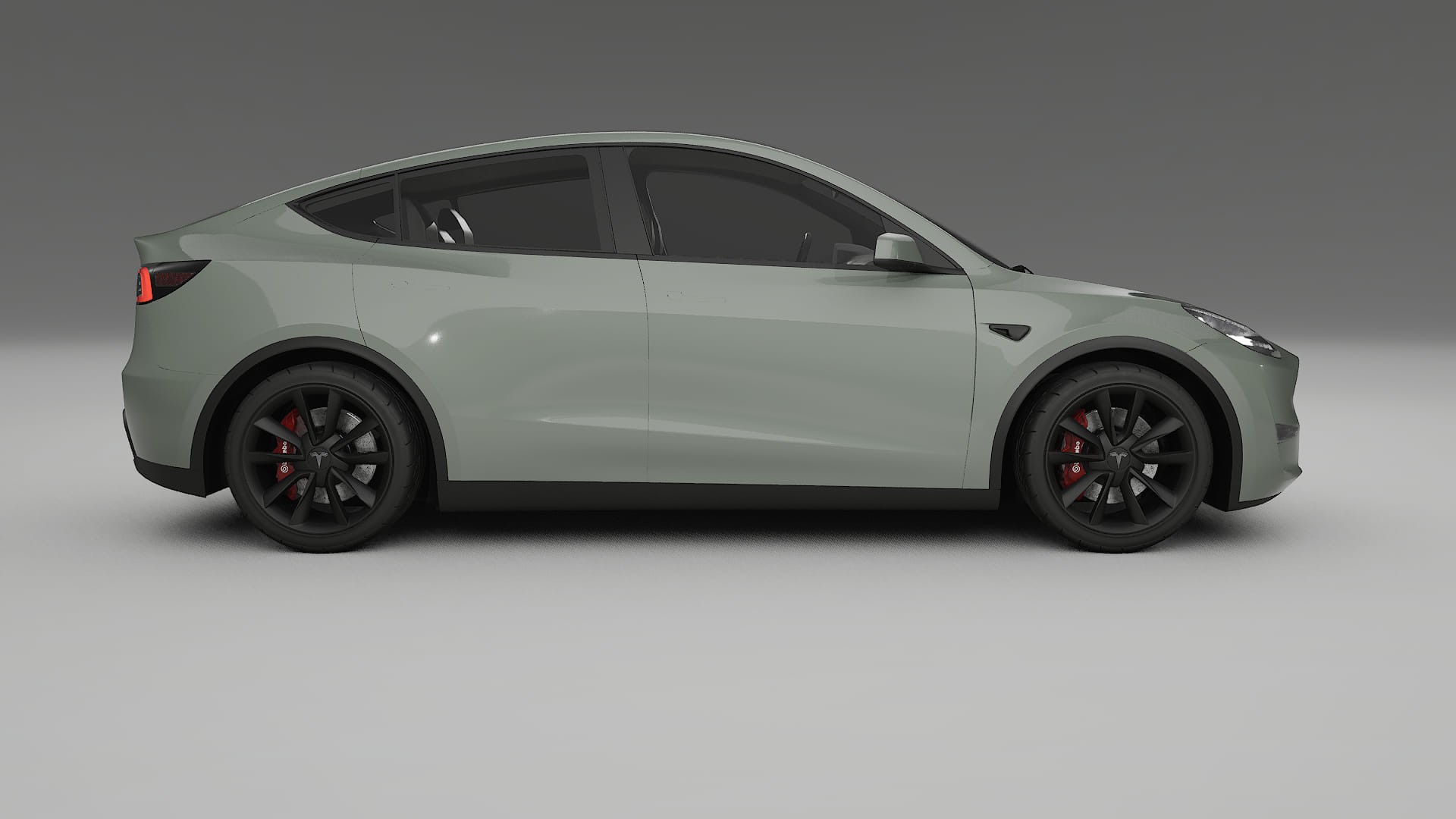 Tesla Model Y TPU Lackskyddsfilm | SLATE Färgskiftande PPF – Komplett Förskuret Kit