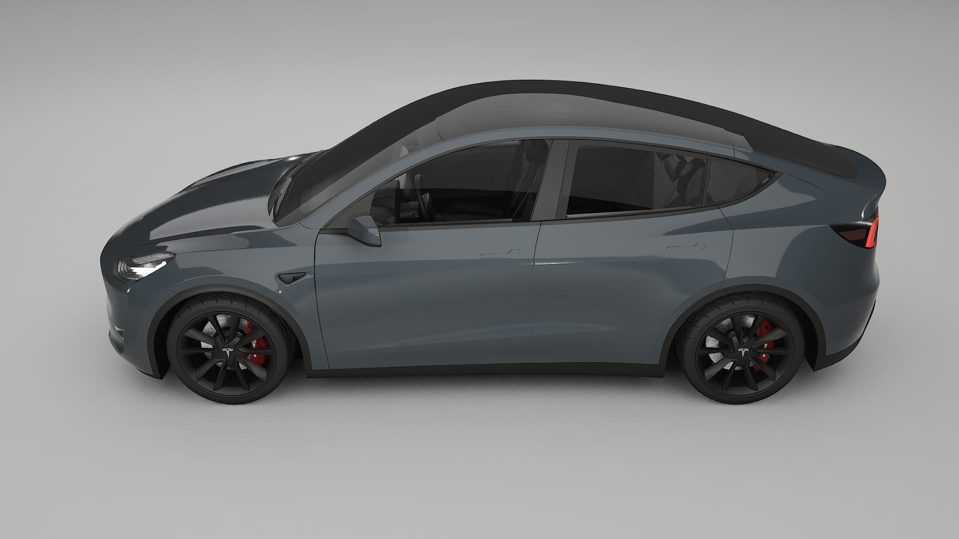 Tesla Model Y TPU Lackskyddsfilm | GRANITE Färgskiftande PPF – Komplett Förskuret Kit