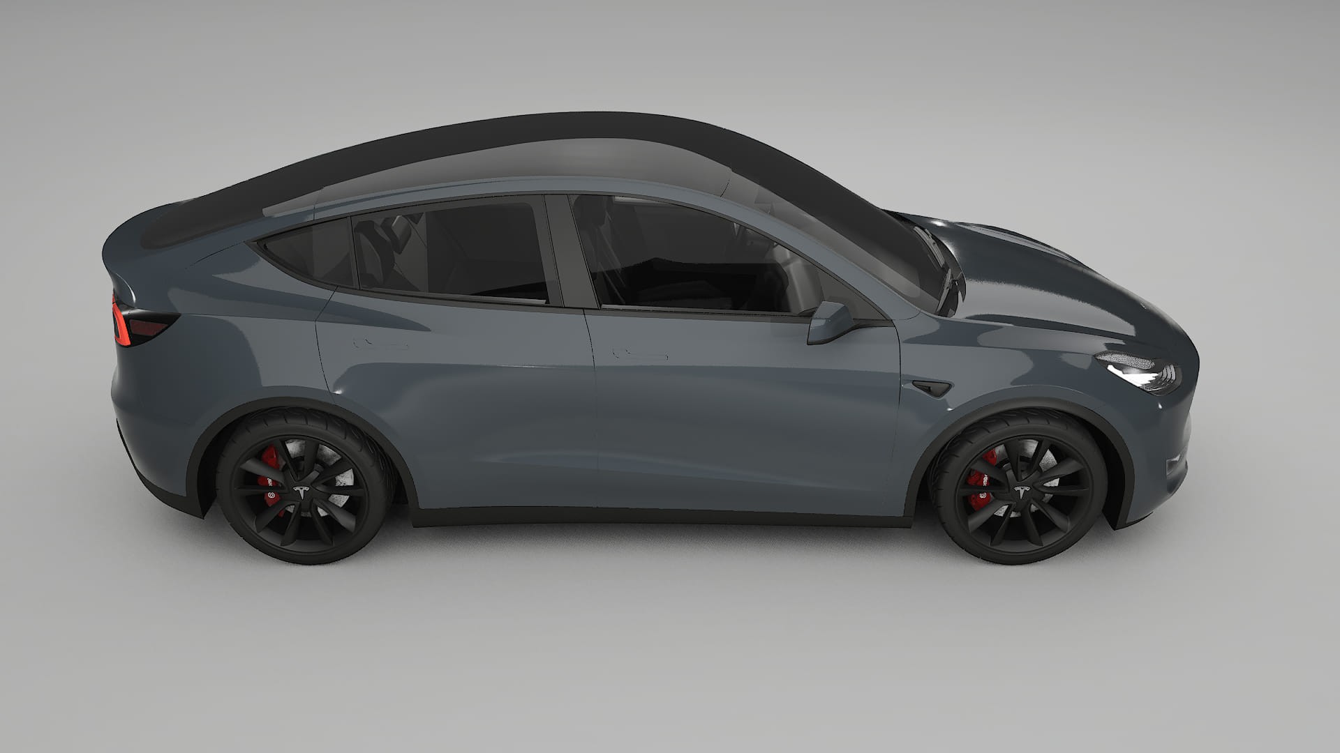 Tesla Model Y TPU Lackskyddsfilm | GRANITE Färgskiftande PPF – Komplett Förskuret Kit