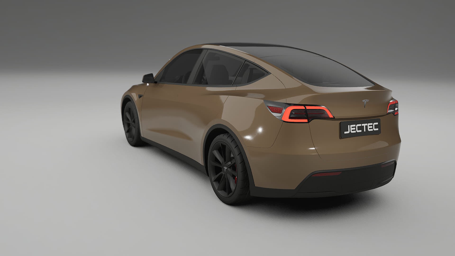 Tesla Model Y TPU Lackskyddsfilm | SAHARA Färgskiftande PPF – Komplett Förskuret Kit