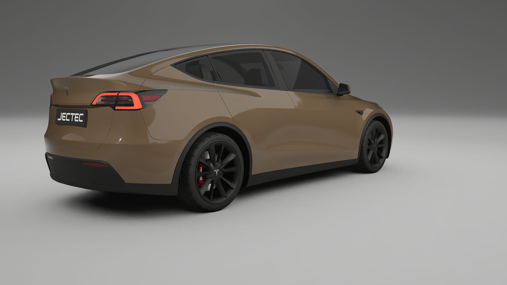 Tesla Model Y TPU Lackskyddsfilm | SAHARA Färgskiftande PPF – Komplett Förskuret Kit