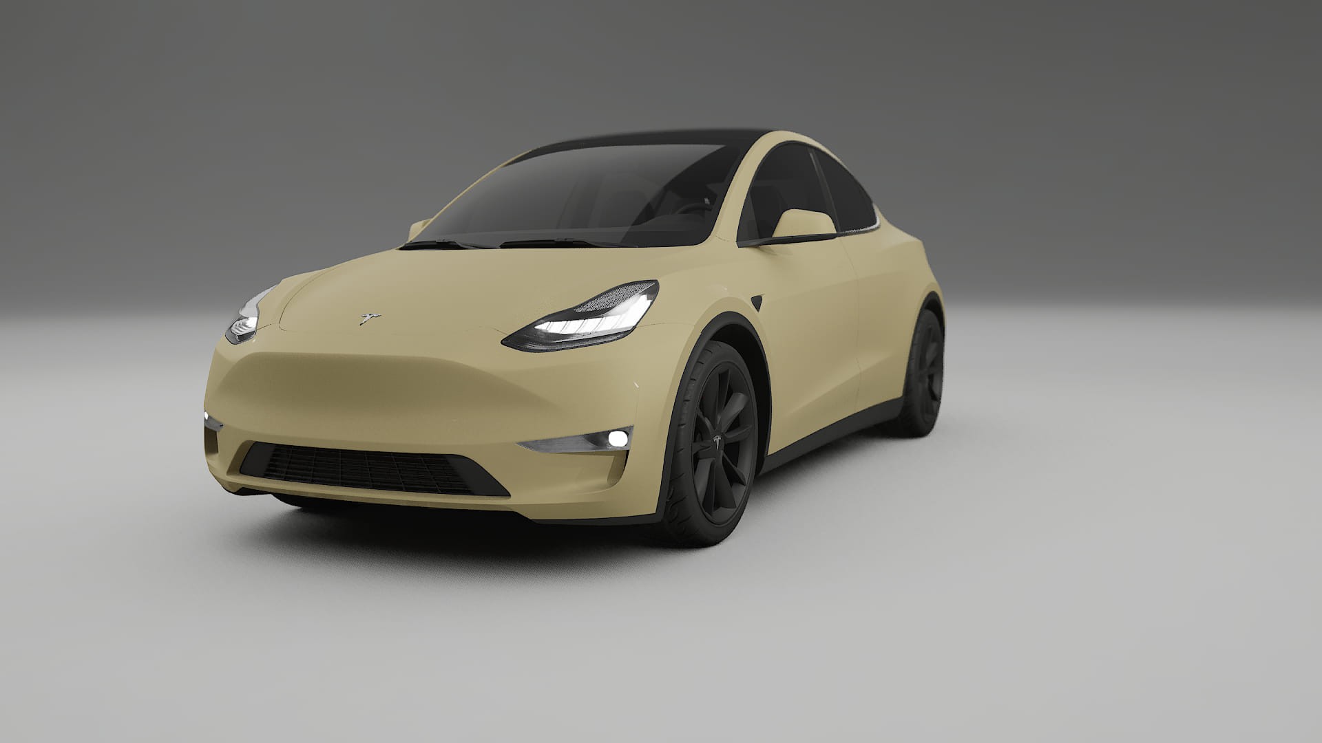 Tesla Model Y TPU Lackskyddsfilm | SAND Färgskiftande PPF – Komplett Förskuret Kit