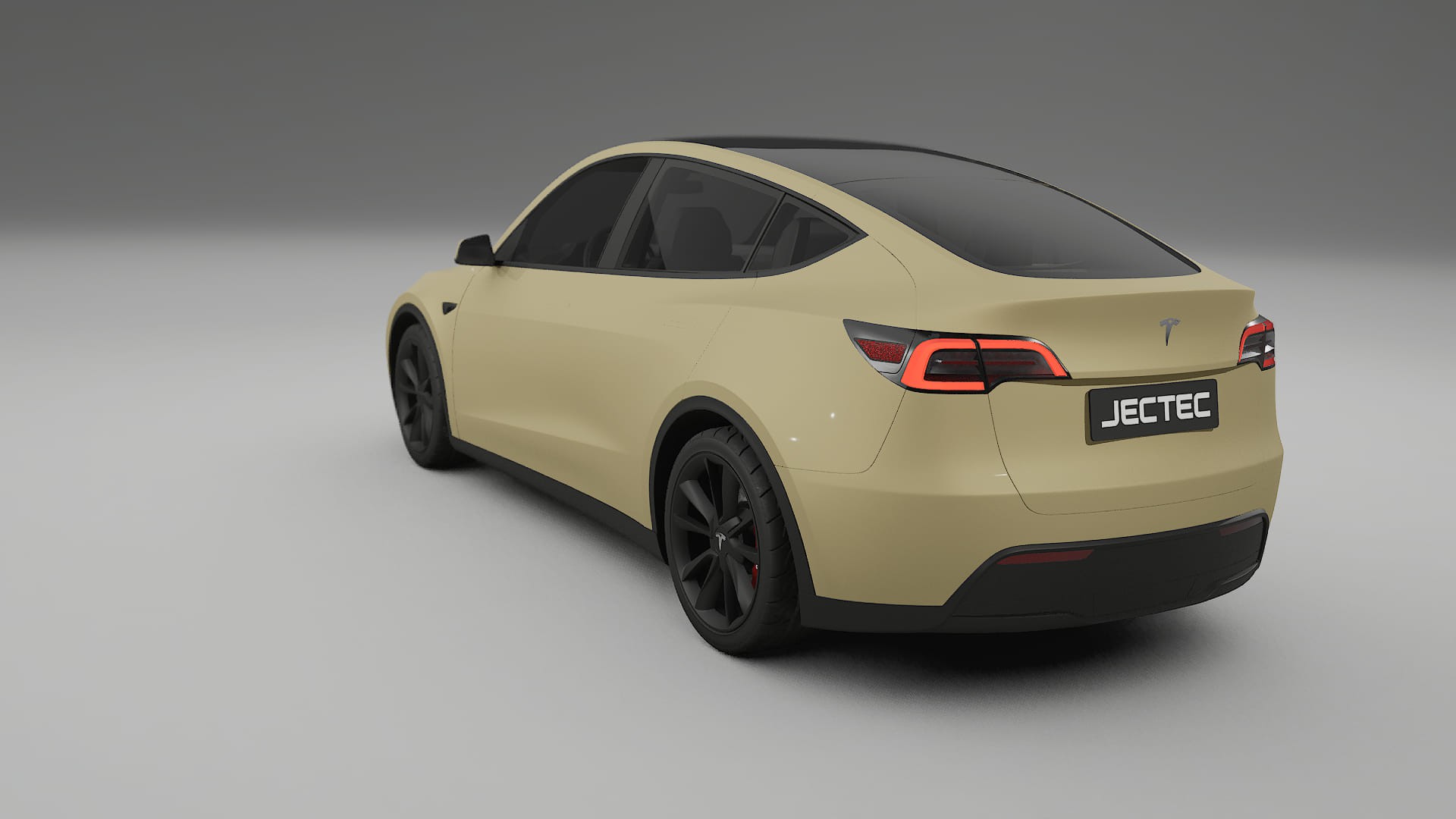 Tesla Model Y TPU Lackskyddsfilm | SAND Färgskiftande PPF – Komplett Förskuret Kit