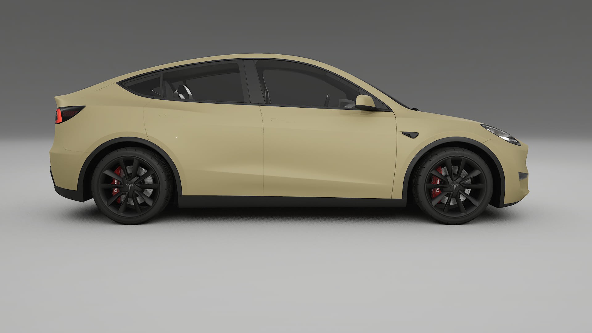 Tesla Model Y TPU Lackskyddsfilm | SAND Färgskiftande PPF – Komplett Förskuret Kit