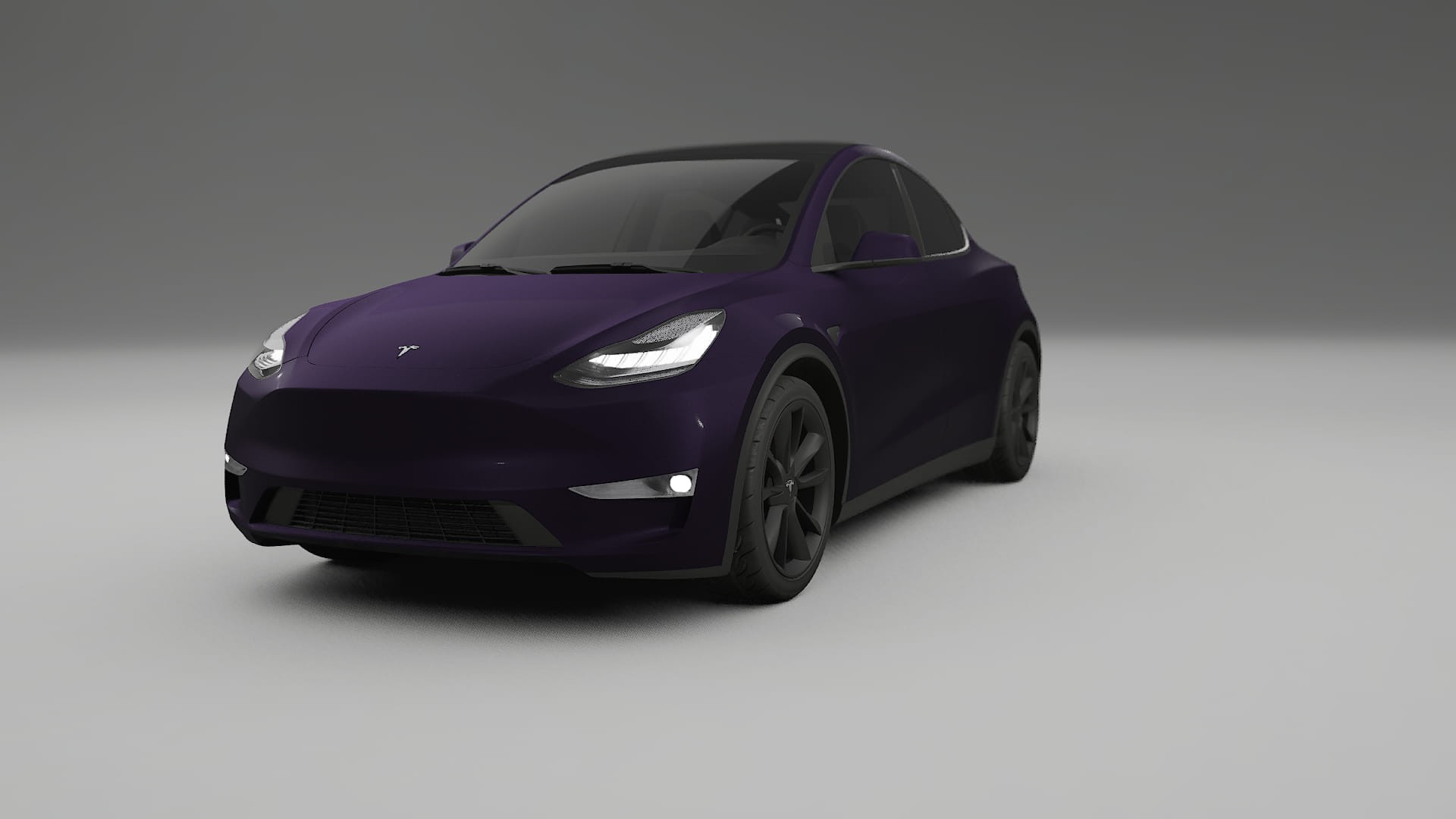 Tesla Model Y TPU Lackskyddsfilm | VIOLET Färgskiftande PPF – Komplett Förskuret Kit