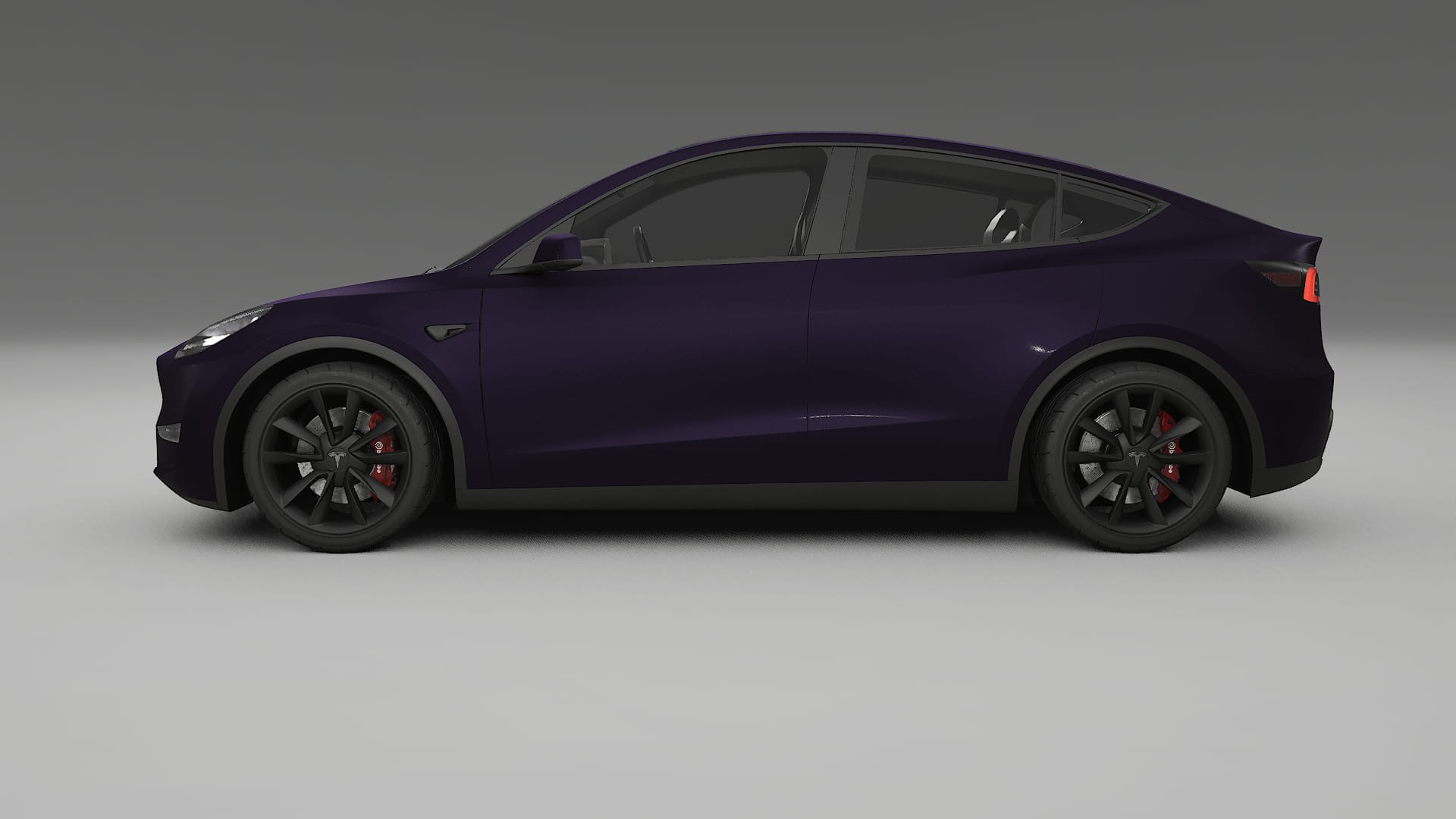 Tesla Model Y TPU Lackskyddsfilm | VIOLET Färgskiftande PPF – Komplett Förskuret Kit