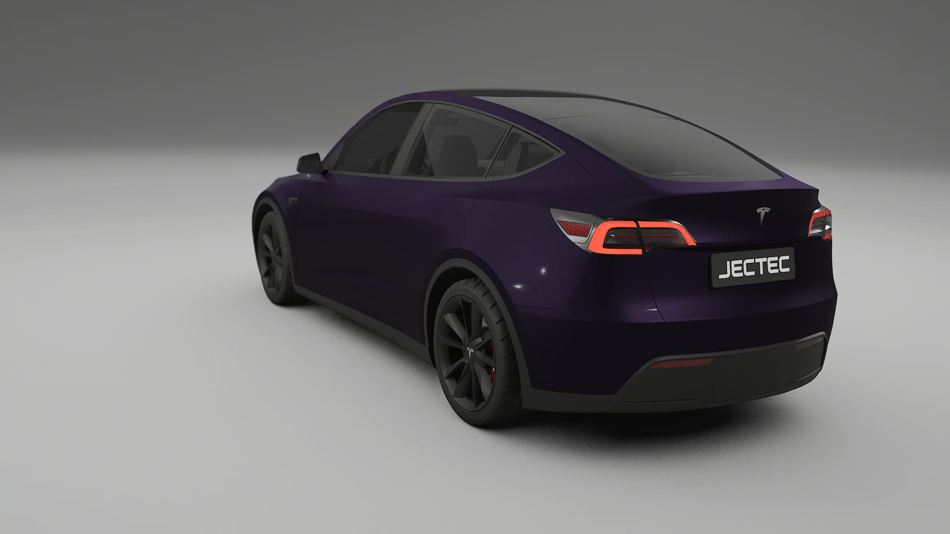 Tesla Model Y TPU Lackskyddsfilm | VIOLET Färgskiftande PPF – Komplett Förskuret Kit