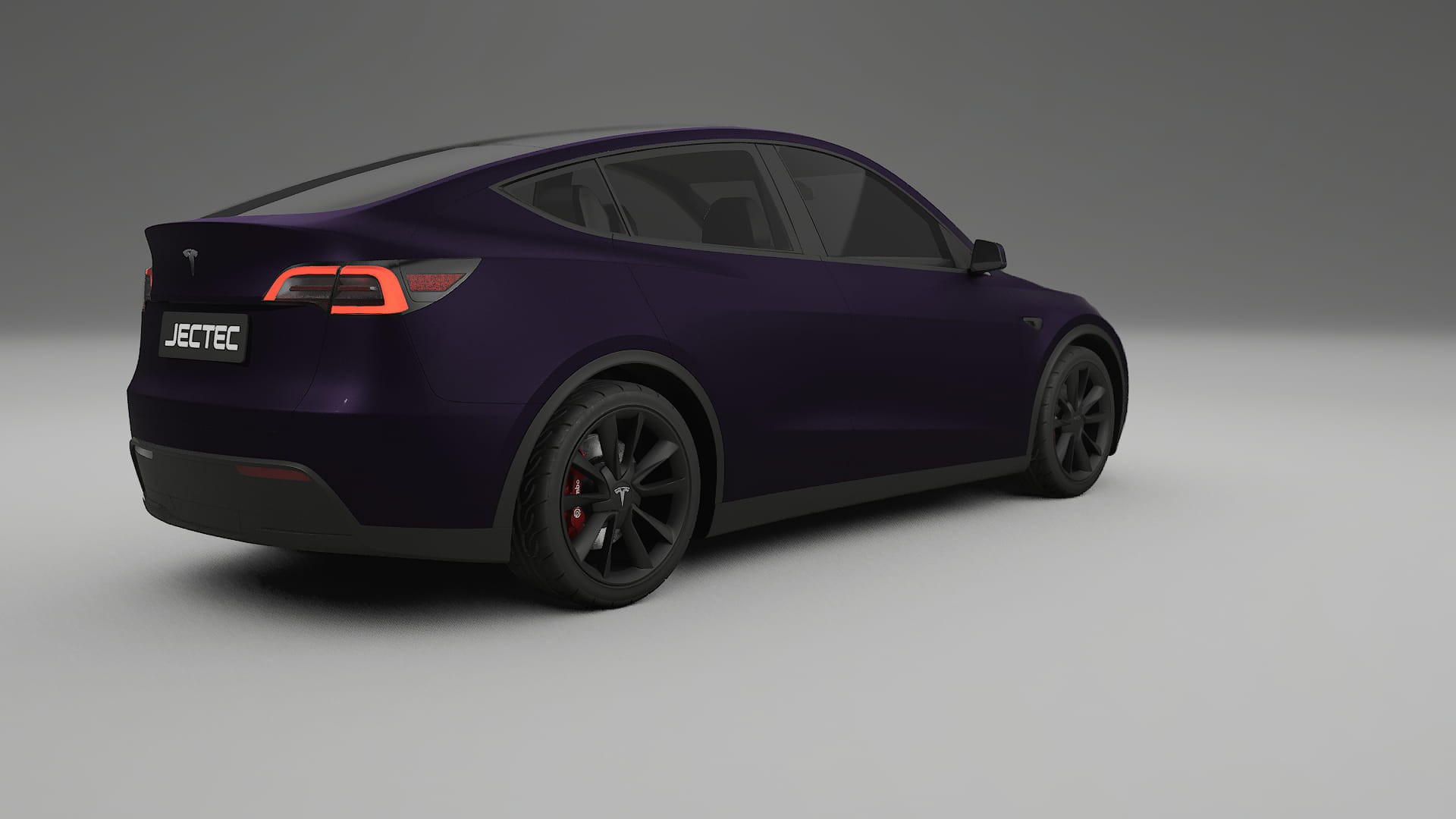 Tesla Model Y TPU Lackskyddsfilm | VIOLET Färgskiftande PPF – Komplett Förskuret Kit