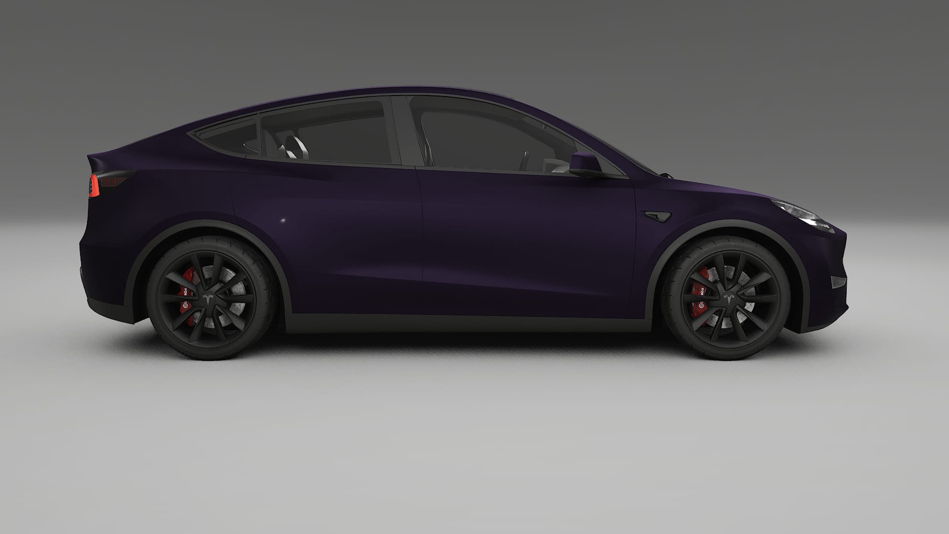 Tesla Model Y TPU Lackskyddsfilm | VIOLET Färgskiftande PPF – Komplett Förskuret Kit