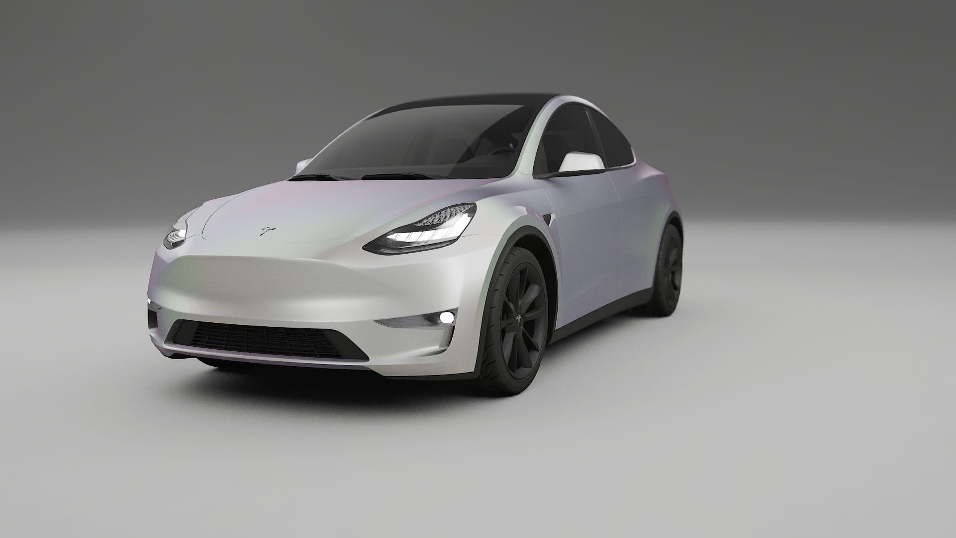 Tesla Model Y TPU Lackskyddsfilm | NEBULA Färgskiftande PPF – Komplett Förskuret Kit