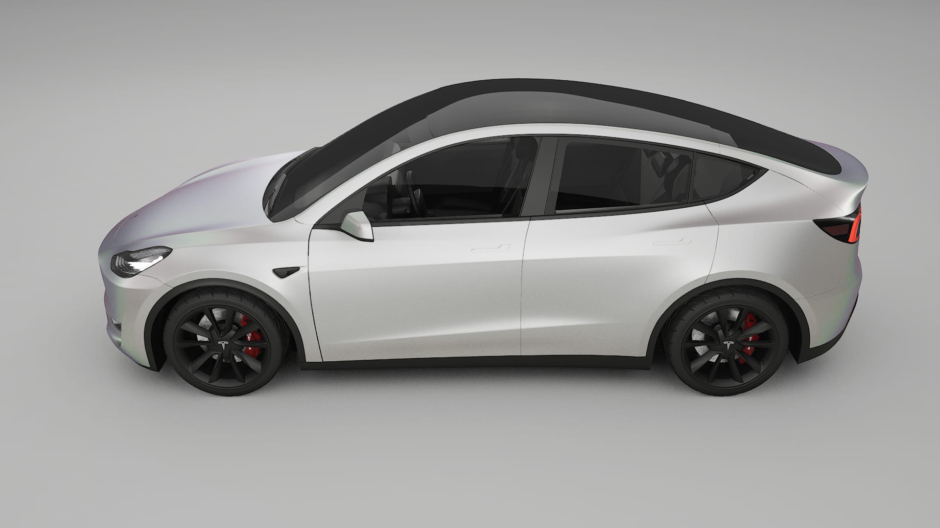 Tesla Model Y TPU Lackskyddsfilm | NEBULA Färgskiftande PPF – Komplett Förskuret Kit