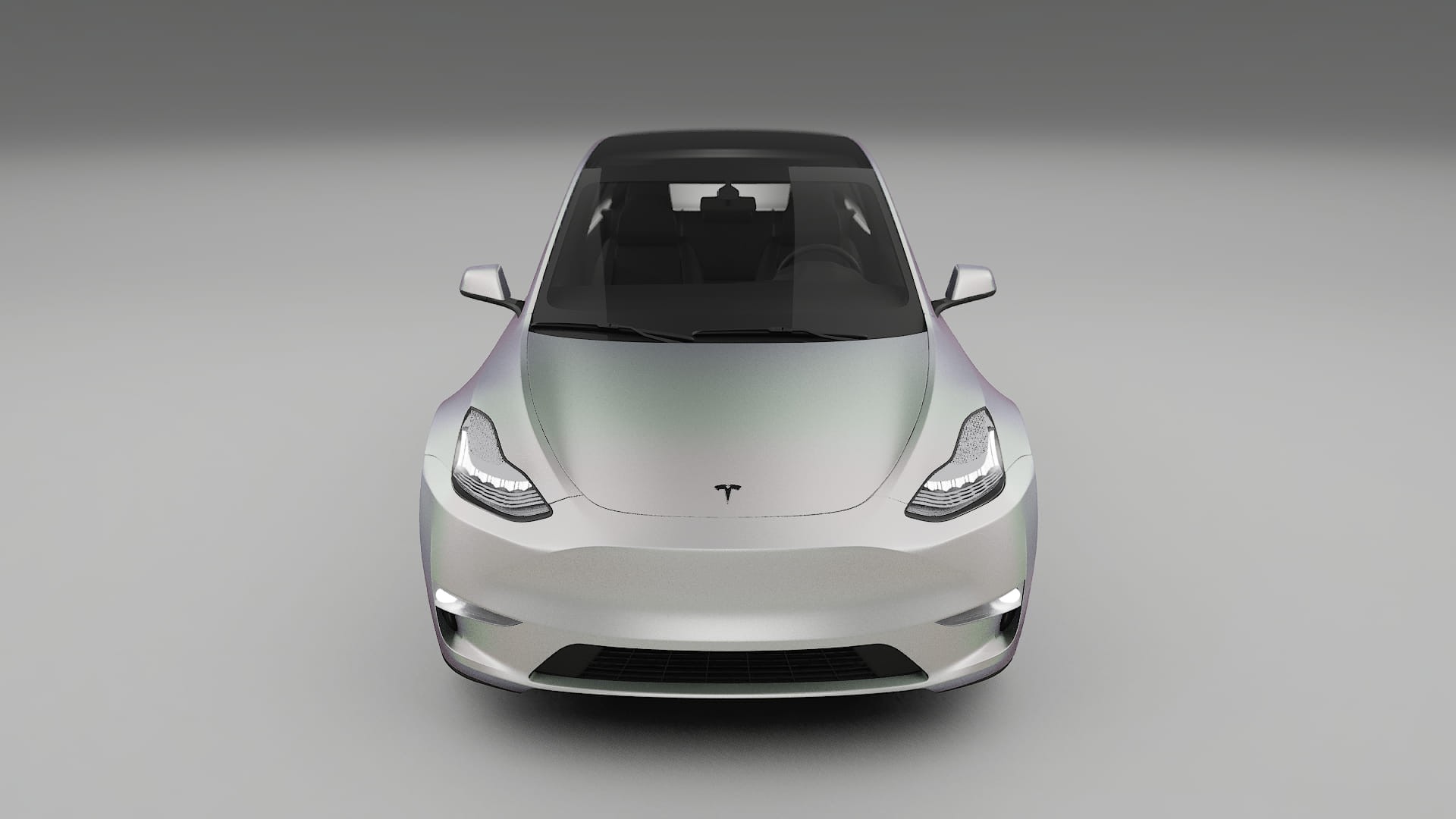 Tesla Model Y TPU Lackskyddsfilm | NEBULA Färgskiftande PPF – Komplett Förskuret Kit