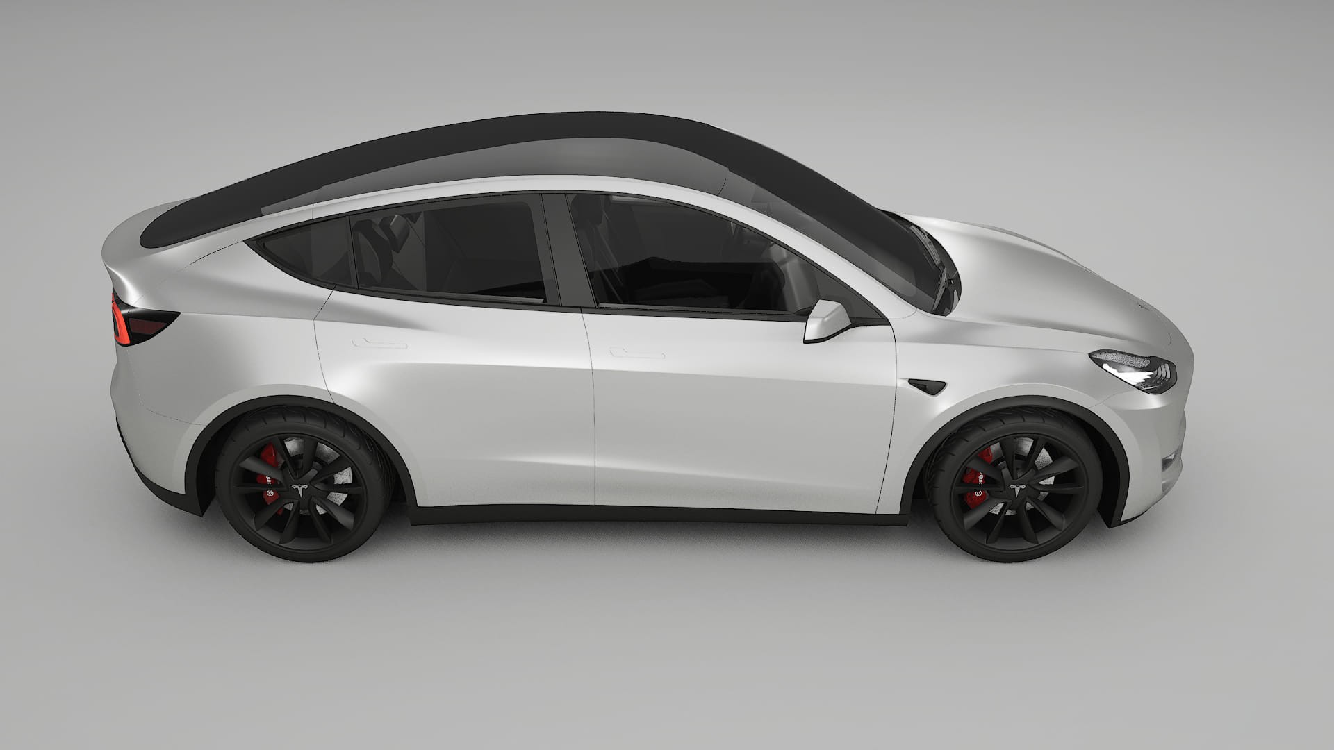 Tesla Model Y TPU Lackskyddsfilm | OPAL Färgskiftande PPF – Komplett Förskuret Kit