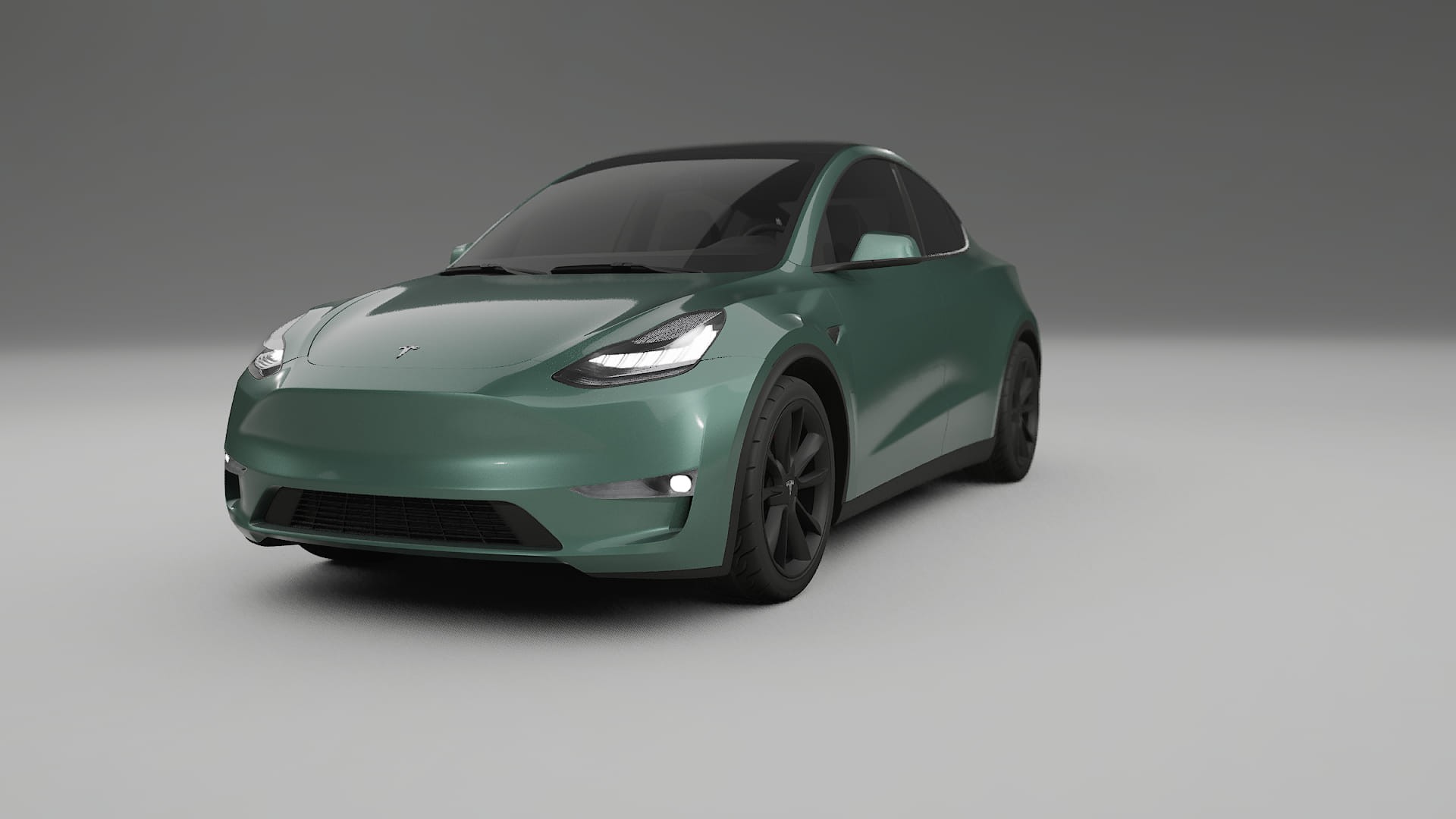 Tesla Model Y TPU Lackskyddsfilm | EVERGREEN Färgskiftande PPF – Komplett Förskuret Kit
