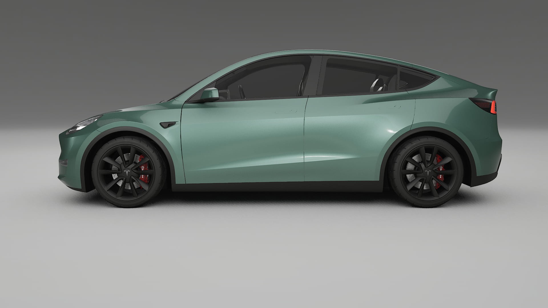 Tesla Model Y TPU Lackskyddsfilm | EVERGREEN Färgskiftande PPF – Komplett Förskuret Kit