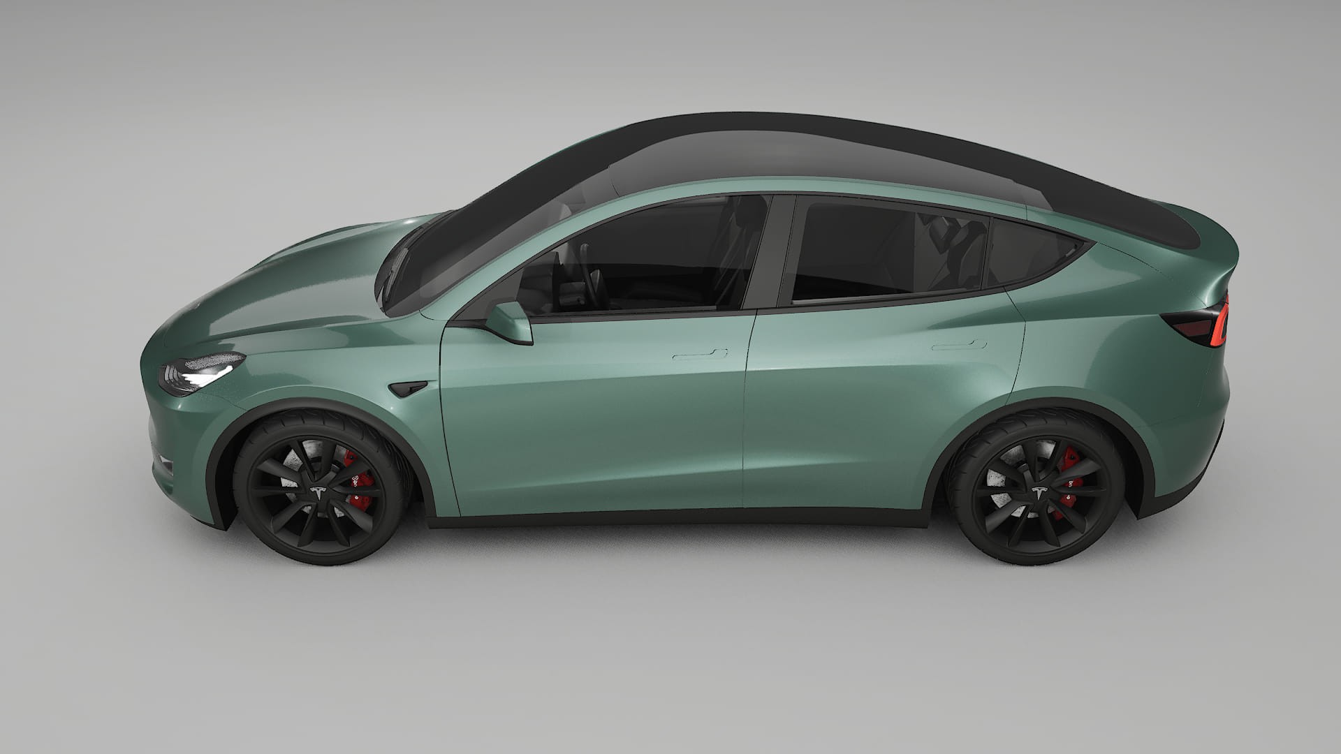 Tesla Model Y TPU Lackskyddsfilm | EVERGREEN Färgskiftande PPF – Komplett Förskuret Kit