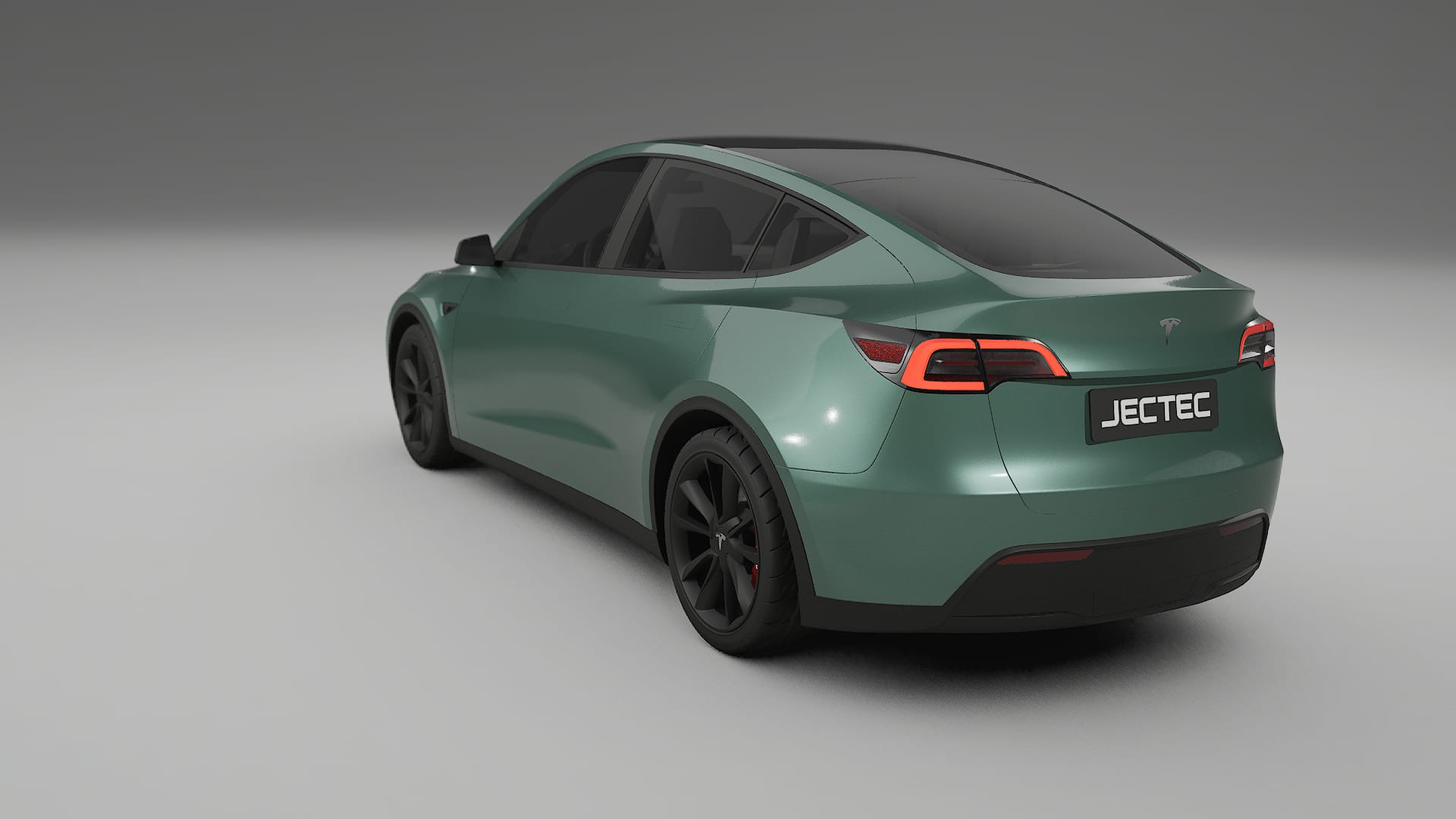 Tesla Model Y TPU Lackskyddsfilm | EVERGREEN Färgskiftande PPF – Komplett Förskuret Kit