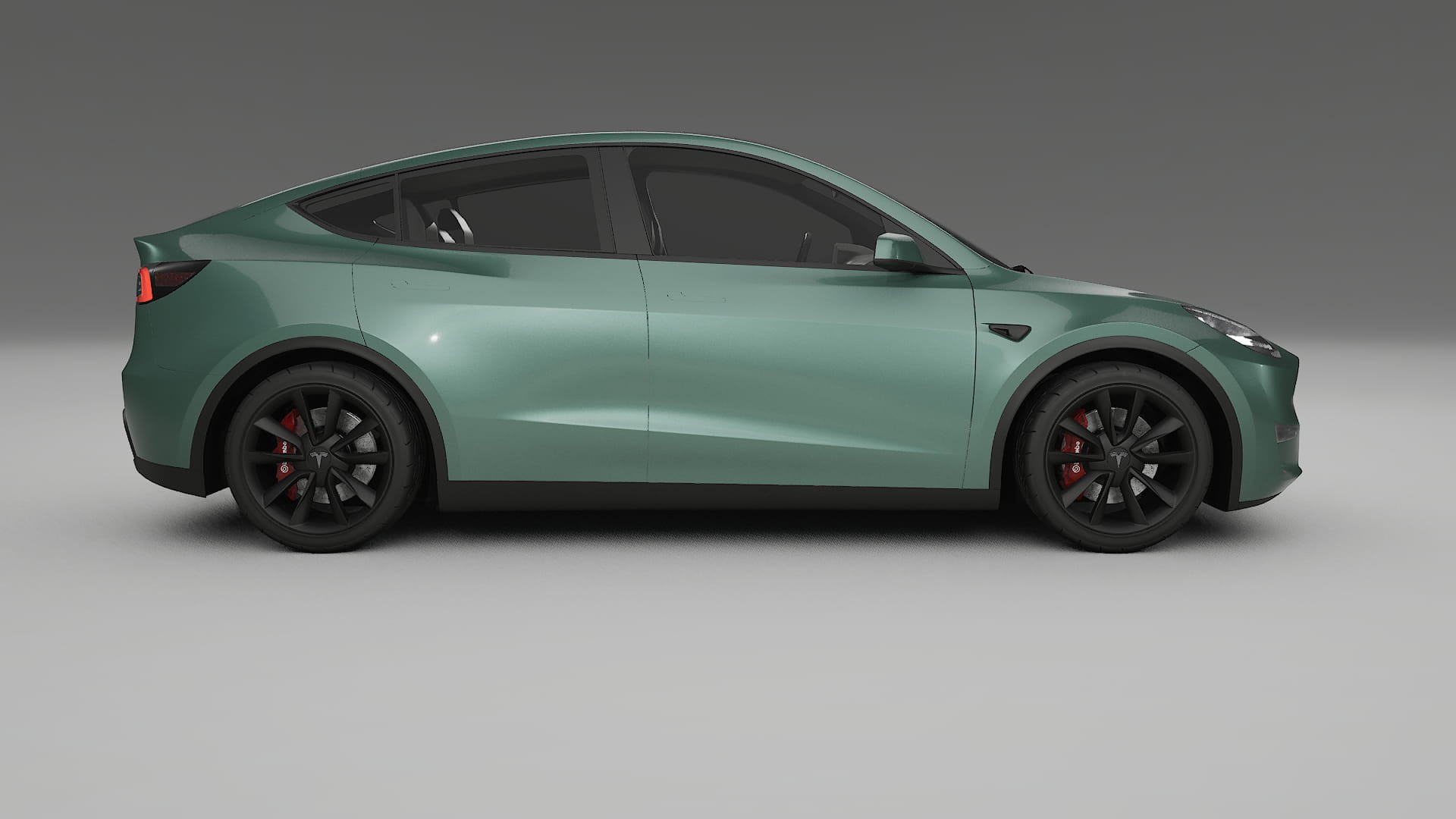 Tesla Model Y TPU Lackskyddsfilm | EVERGREEN Färgskiftande PPF – Komplett Förskuret Kit
