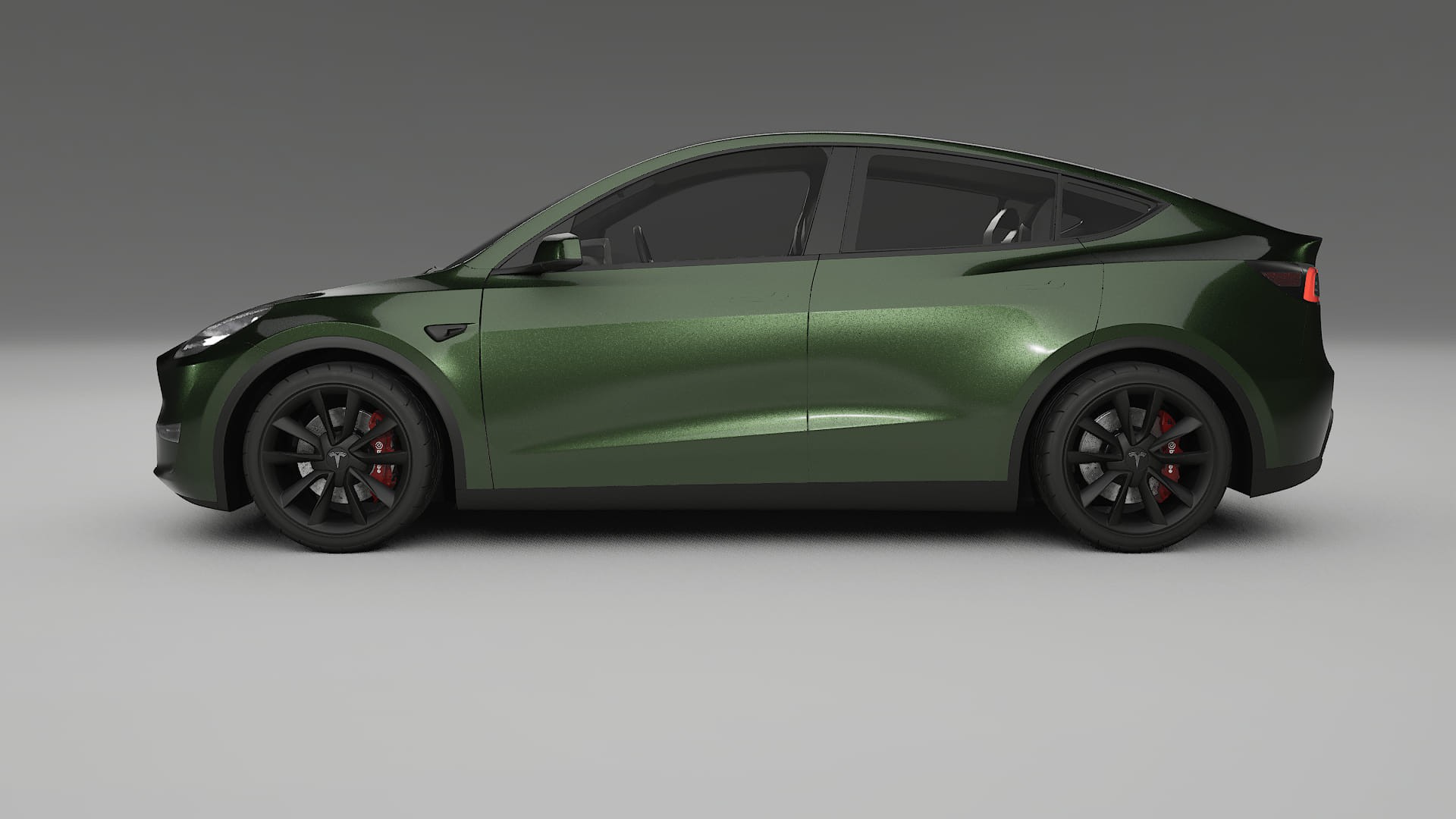 Tesla Model Y TPU Lackskyddsfilm | LAGOON Färgskiftande PPF – Komplett Förskuret Kit