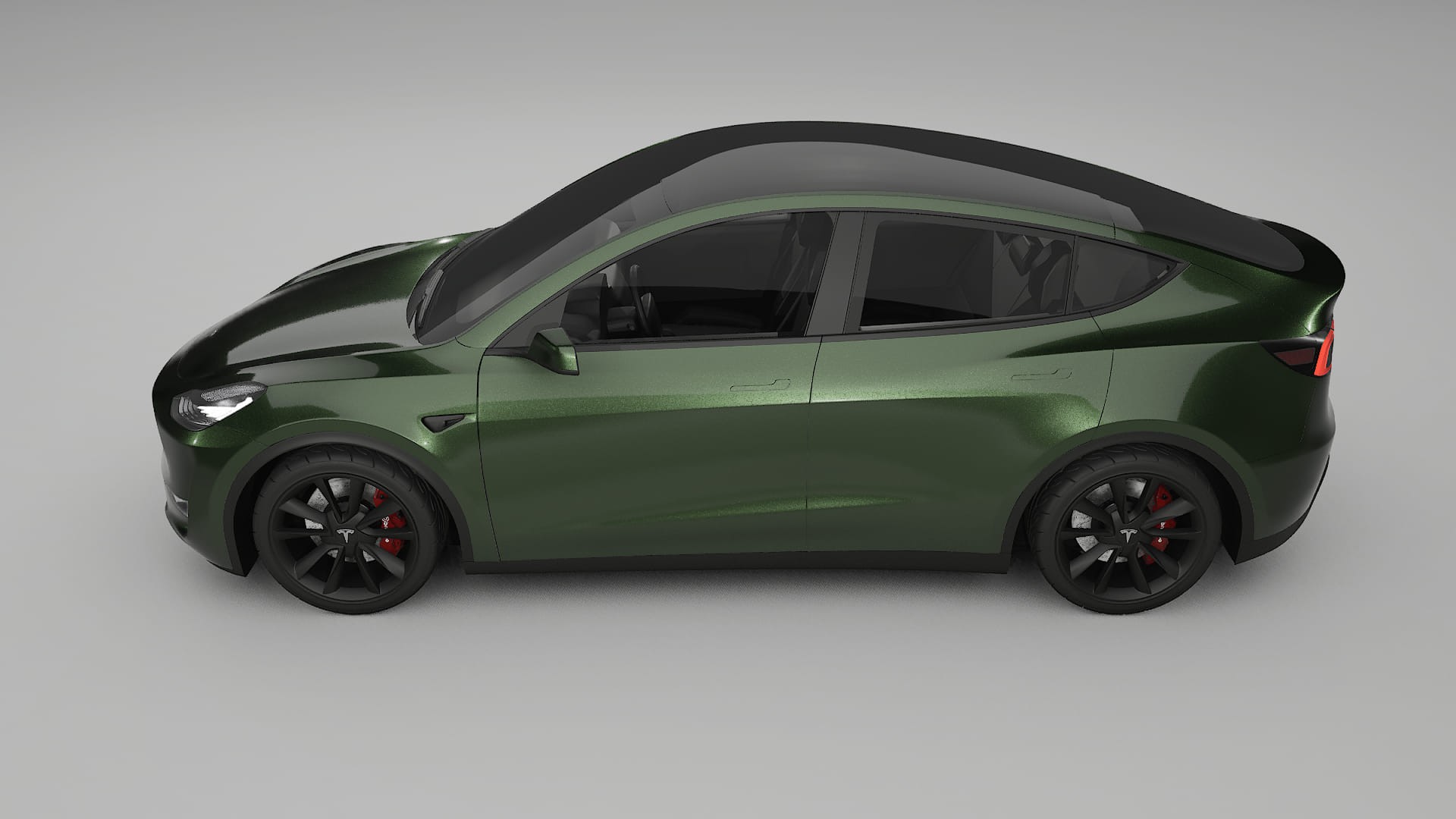 Tesla Model Y TPU Lackskyddsfilm | LAGOON Färgskiftande PPF – Komplett Förskuret Kit