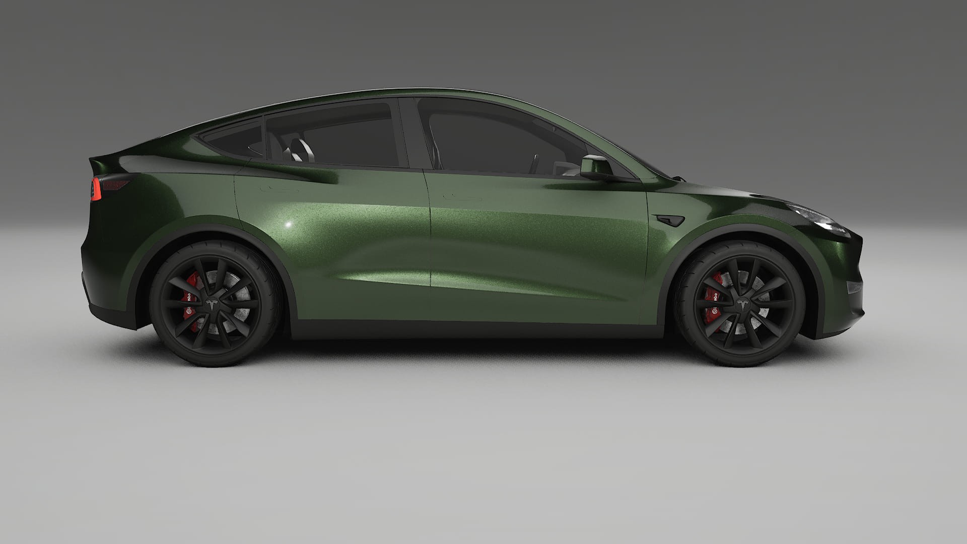 Tesla Model Y TPU Lackskyddsfilm | LAGOON Färgskiftande PPF – Komplett Förskuret Kit