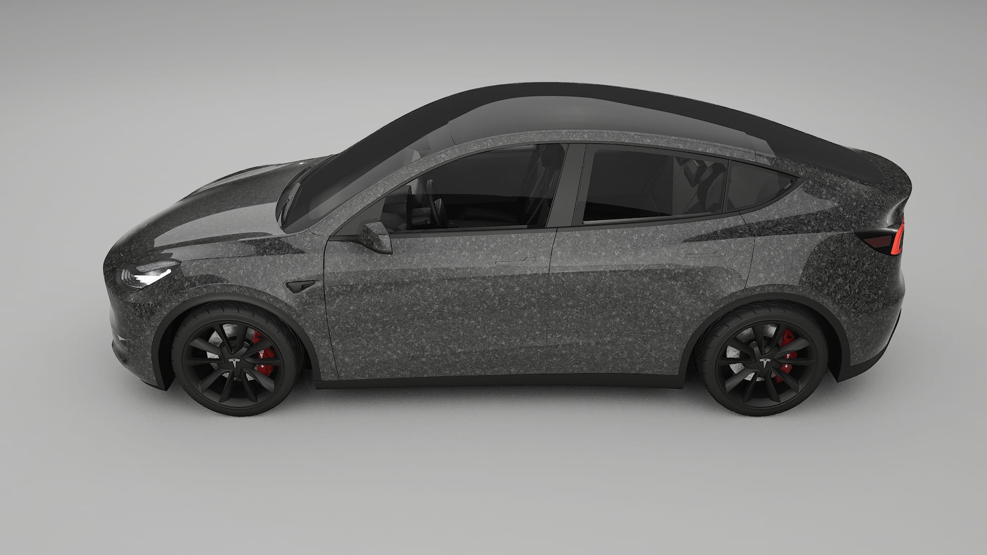 Tesla Model Y TPU Lackskyddsfilm | FORGED S Färgskiftande PPF – Komplett Förskuret Kit