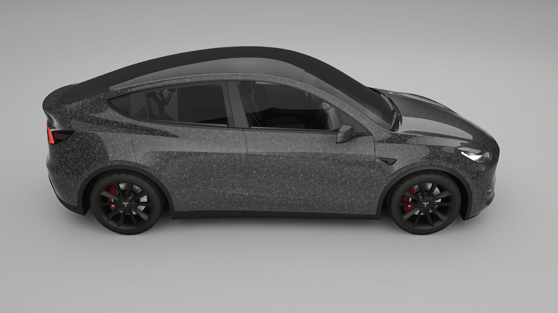 Tesla Model Y TPU Lackskyddsfilm | FORGED S Färgskiftande PPF – Komplett Förskuret Kit
