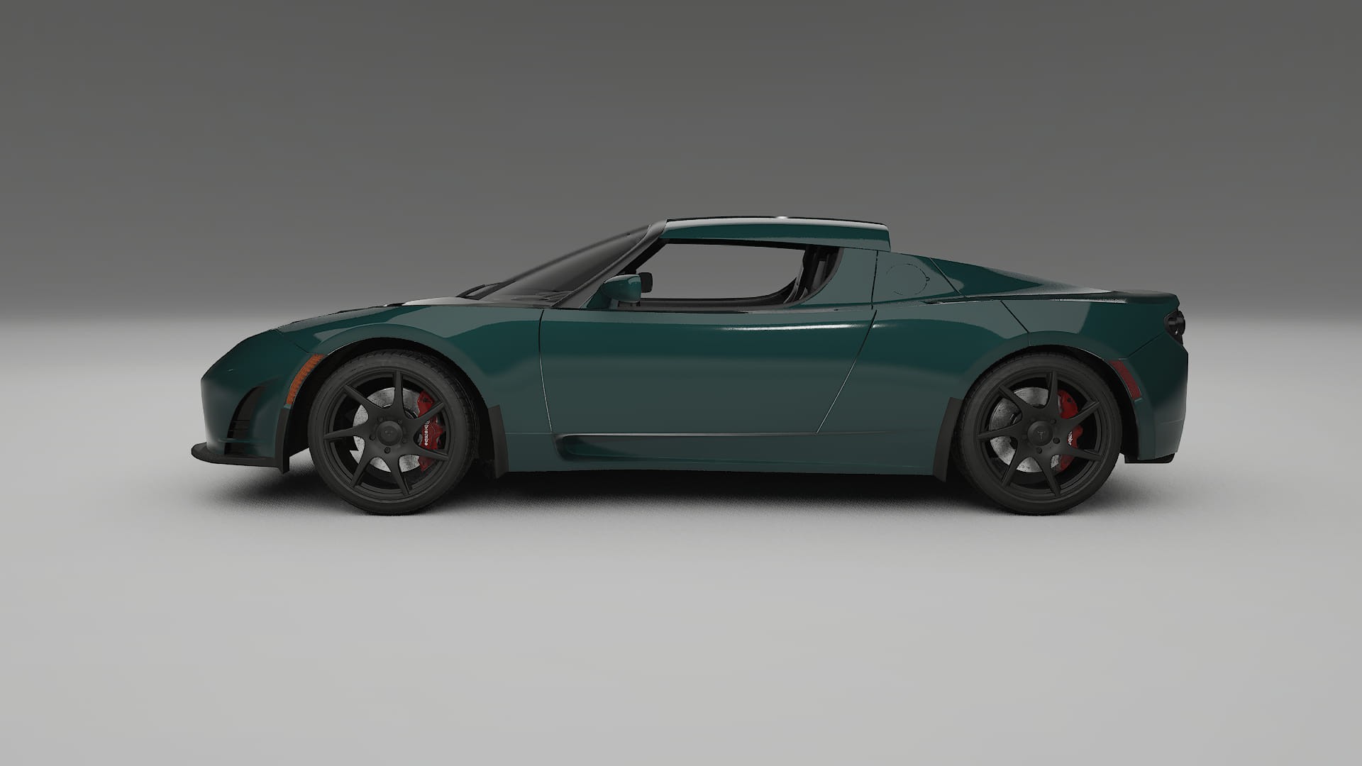 Tesla Roadster 25 TPU Lackskyddsfilm | INFERNO Färgskiftande PPF – Komplett Förskuret Kit