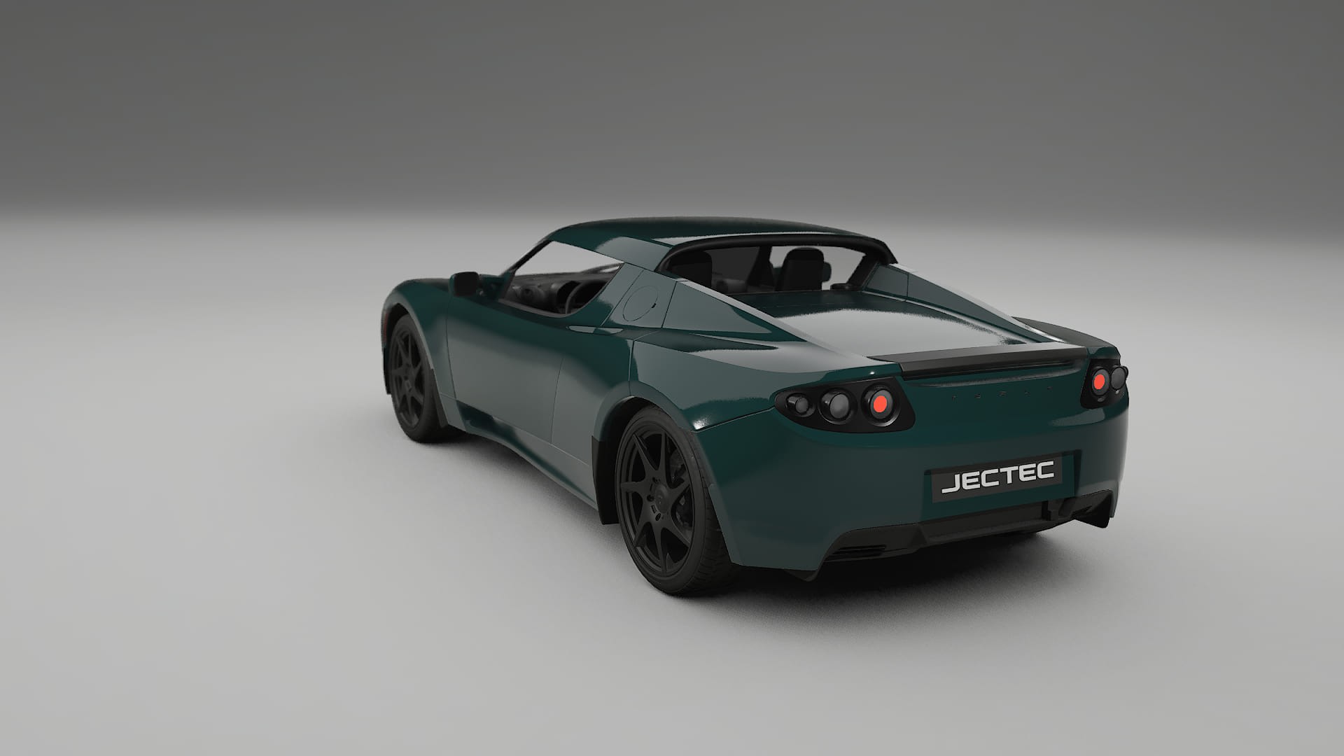 Tesla Roadster 25 TPU Lackskyddsfilm | INFERNO Färgskiftande PPF – Komplett Förskuret Kit