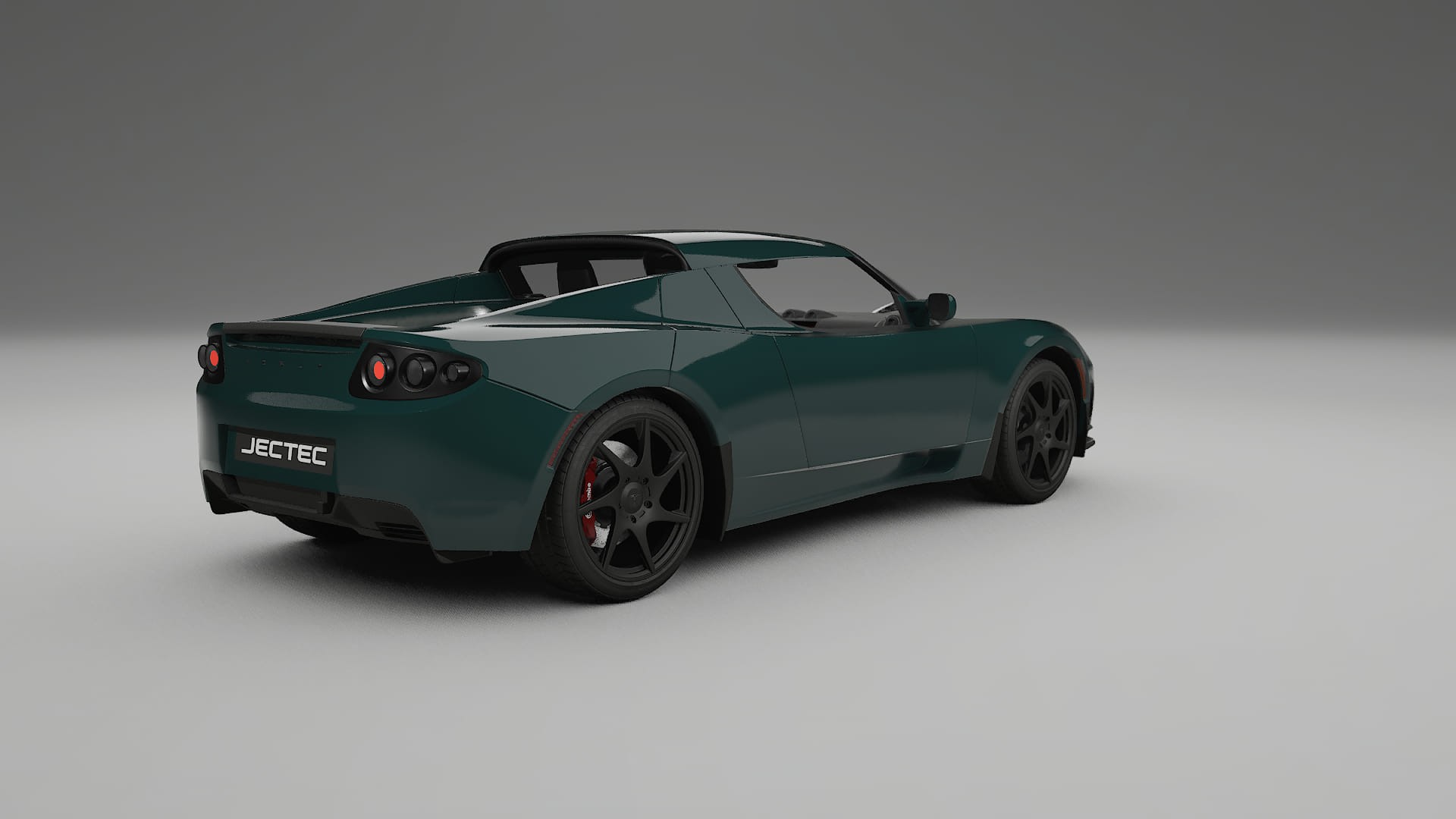 Tesla Roadster 25 TPU Lackskyddsfilm | INFERNO Färgskiftande PPF – Komplett Förskuret Kit