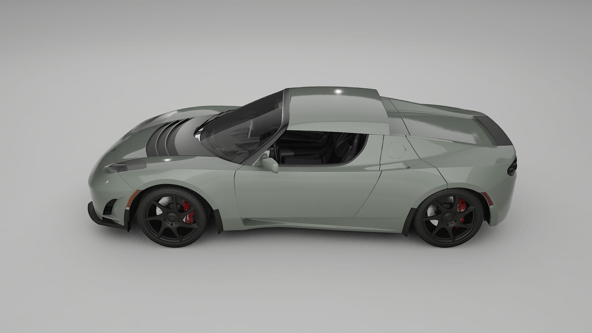 Tesla Roadster 25 TPU Lackskyddsfilm | SLATE Färgskiftande PPF – Komplett Förskuret Kit