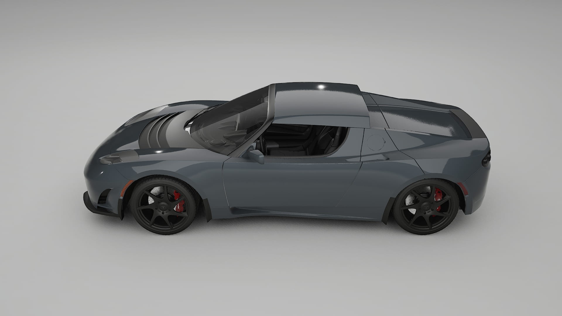 Tesla Roadster 25 TPU Lackskyddsfilm | GRANITE Färgskiftande PPF – Komplett Förskuret Kit