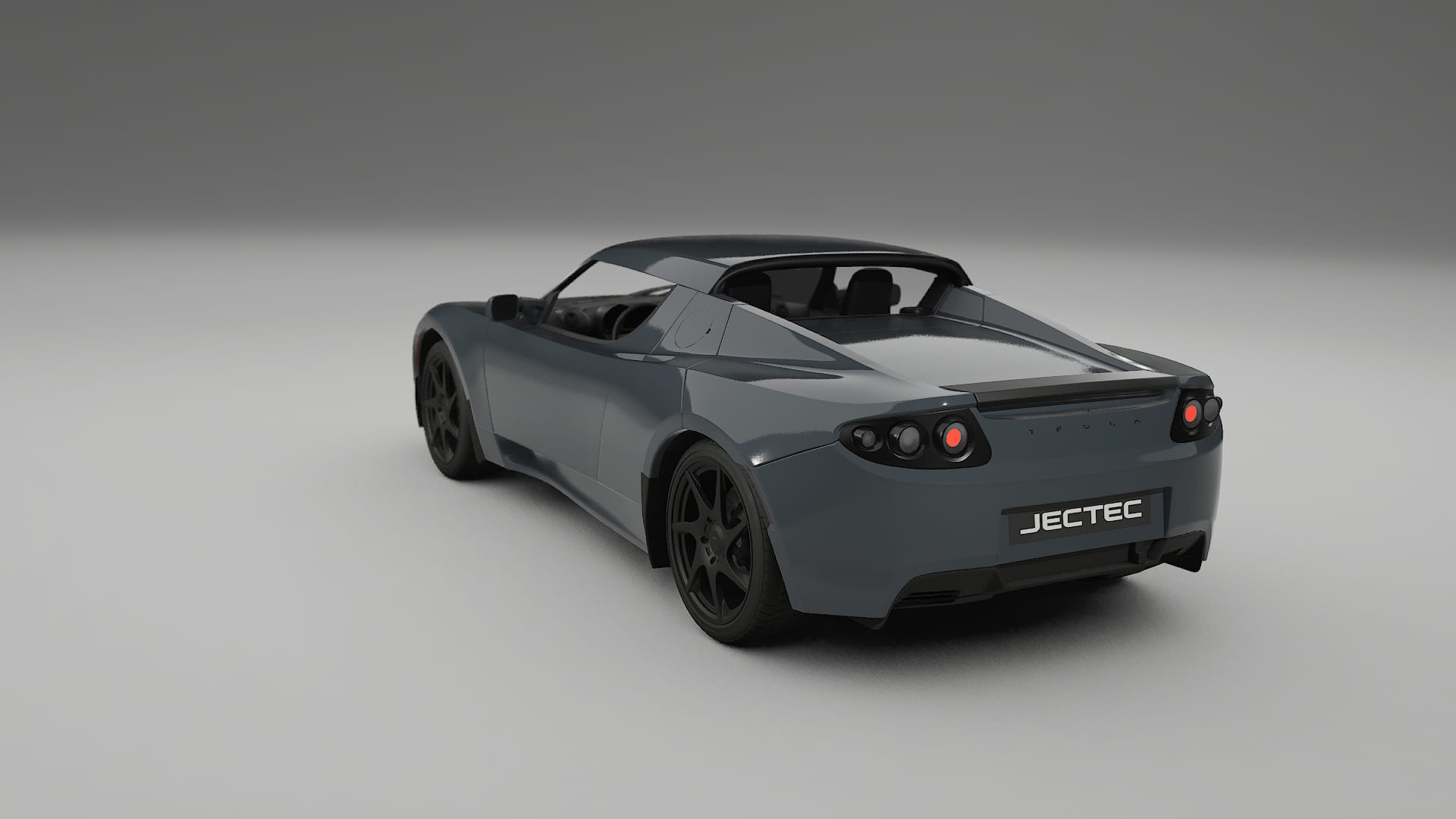 Tesla Roadster 25 TPU Lackskyddsfilm | GRANITE Färgskiftande PPF – Komplett Förskuret Kit