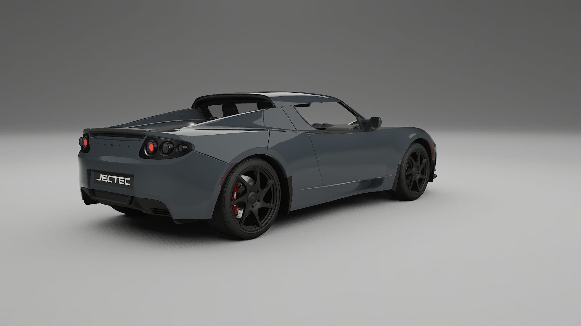 Tesla Roadster 25 TPU Lackskyddsfilm | GRANITE Färgskiftande PPF – Komplett Förskuret Kit
