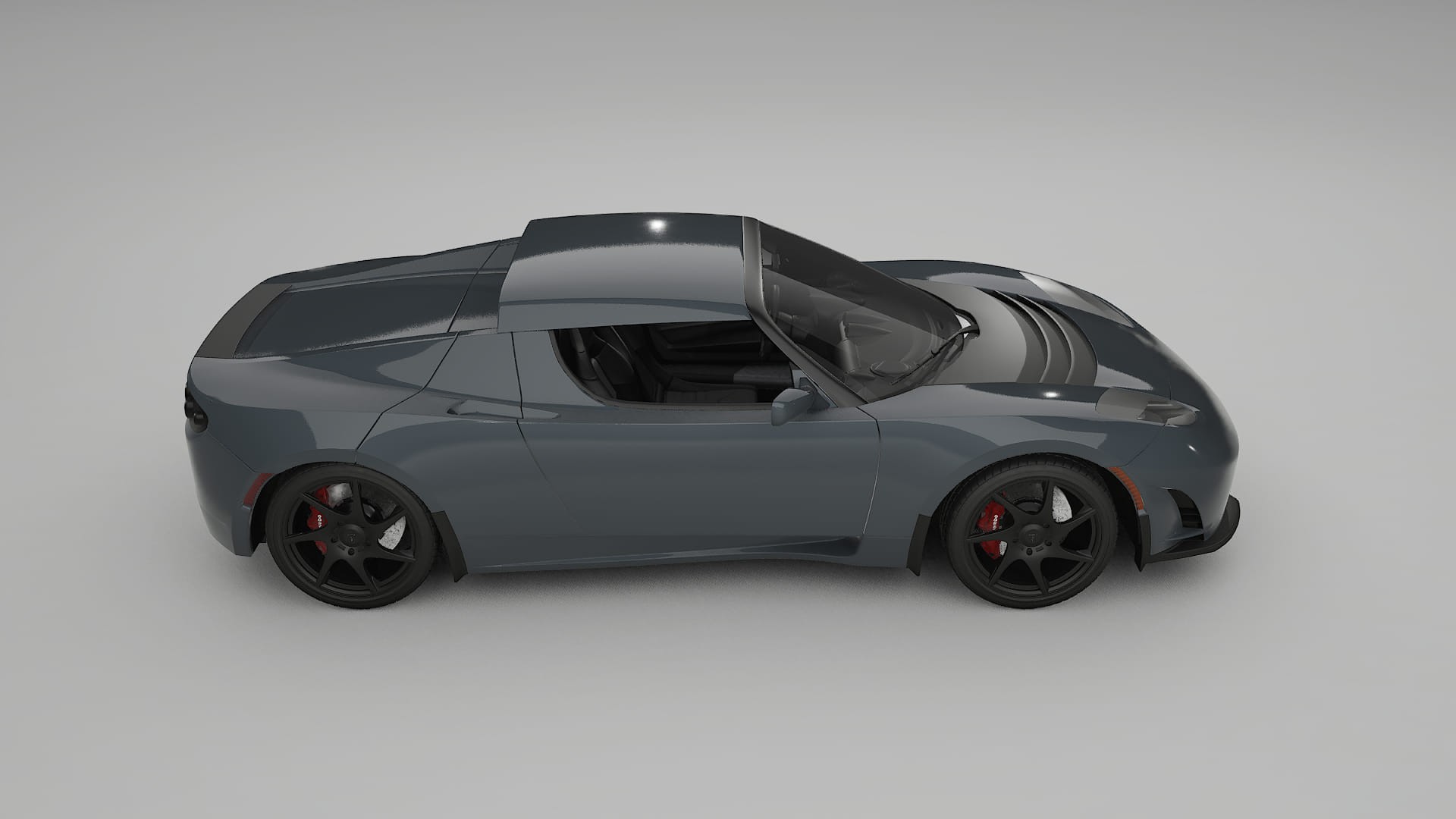 Tesla Roadster 25 TPU Lackskyddsfilm | GRANITE Färgskiftande PPF – Komplett Förskuret Kit