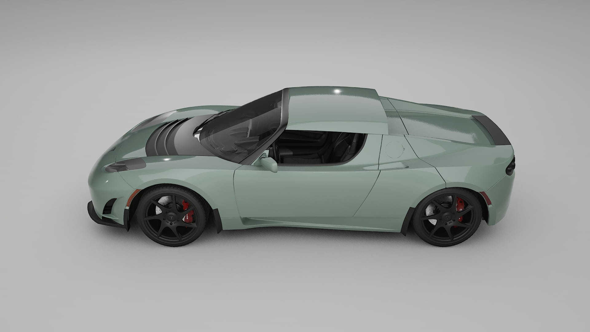 Tesla Roadster 25 TPU Lackskyddsfilm | CINDER Färgskiftande PPF – Komplett Förskuret Kit