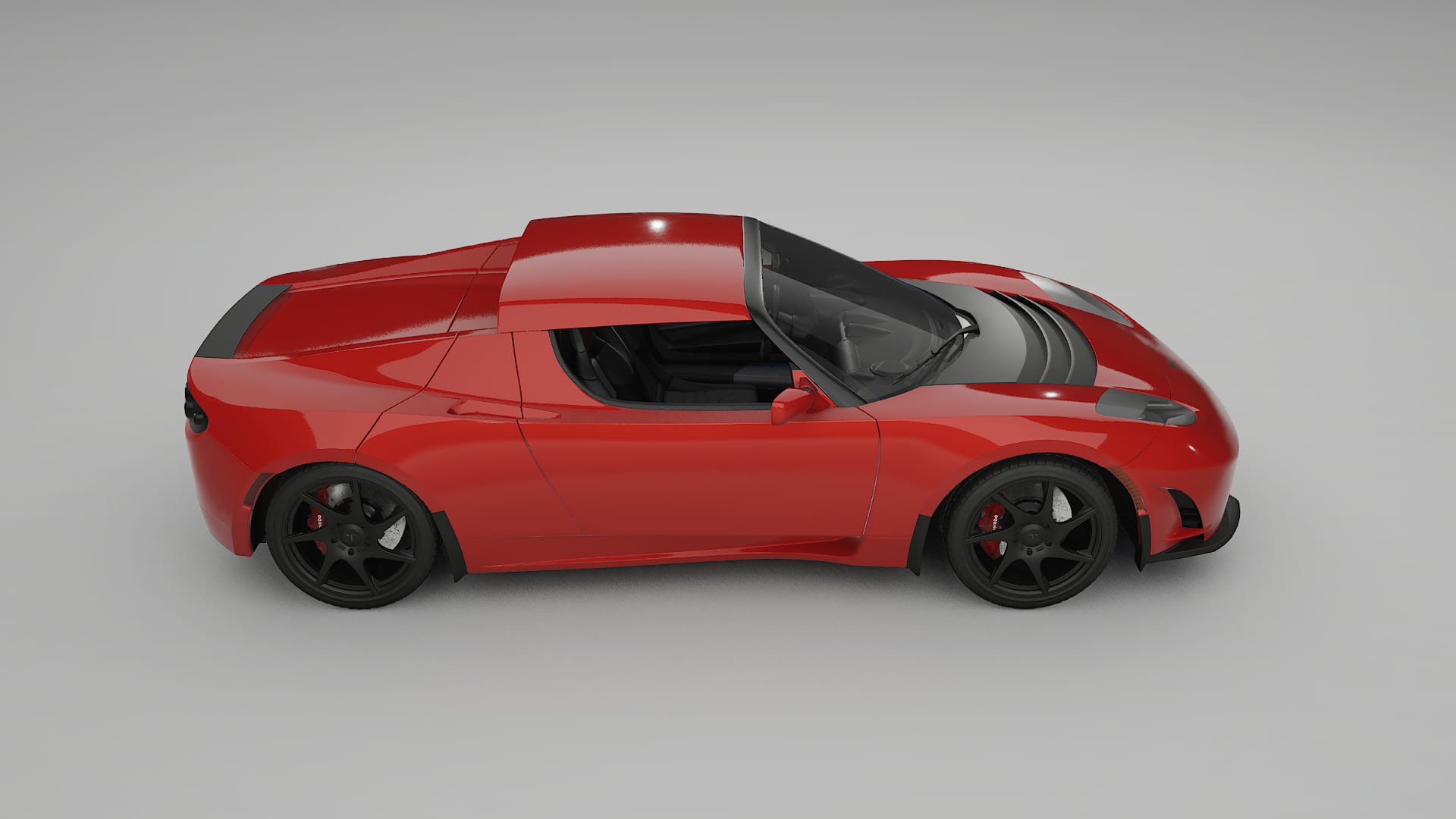 Tesla Roadster 25 TPU Lackskyddsfilm | BLAZE Färgskiftande PPF – Komplett Förskuret Kit