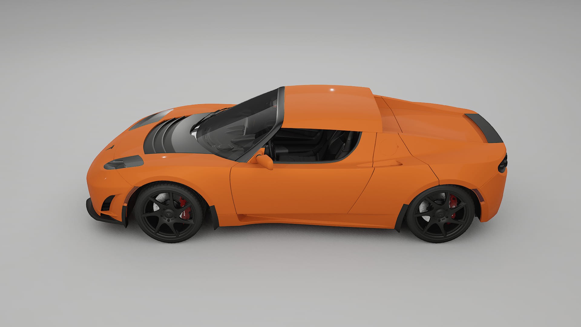 Tesla Roadster 25 TPU Lackskyddsfilm | ROCKET Färgskiftande PPF – Komplett Förskuret Kit