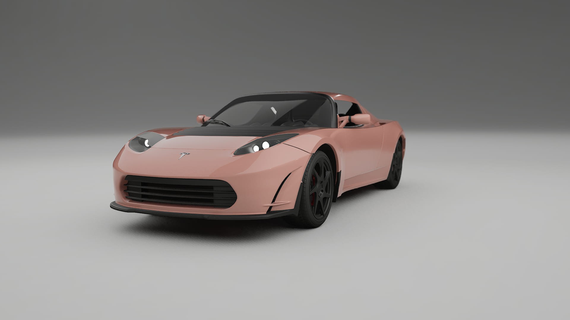 Tesla Roadster 25 TPU Lackskyddsfilm | BLUSH Färgskiftande PPF – Komplett Förskuret Kit