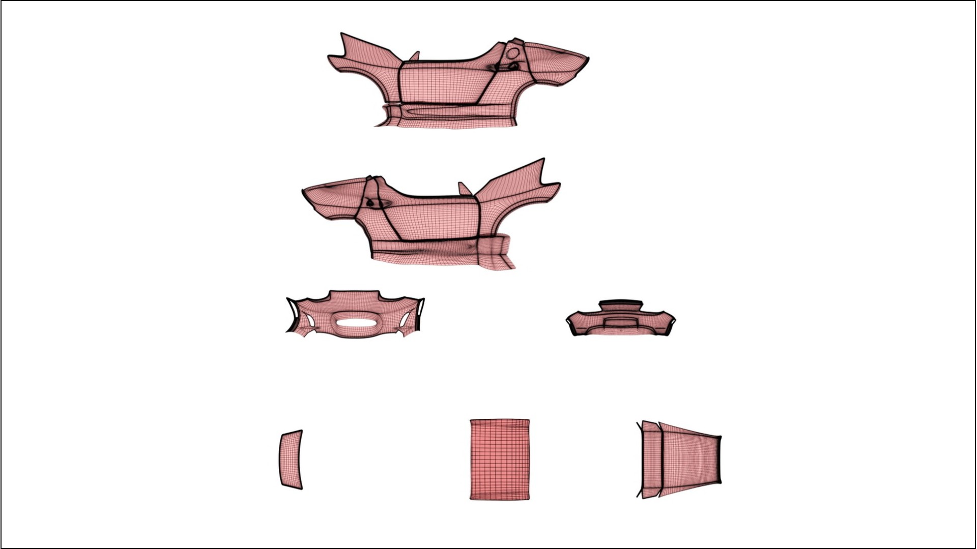 Tesla Roadster 25 TPU Lackskyddsfilm | BLUSH Färgskiftande PPF – Komplett Förskuret Kit
