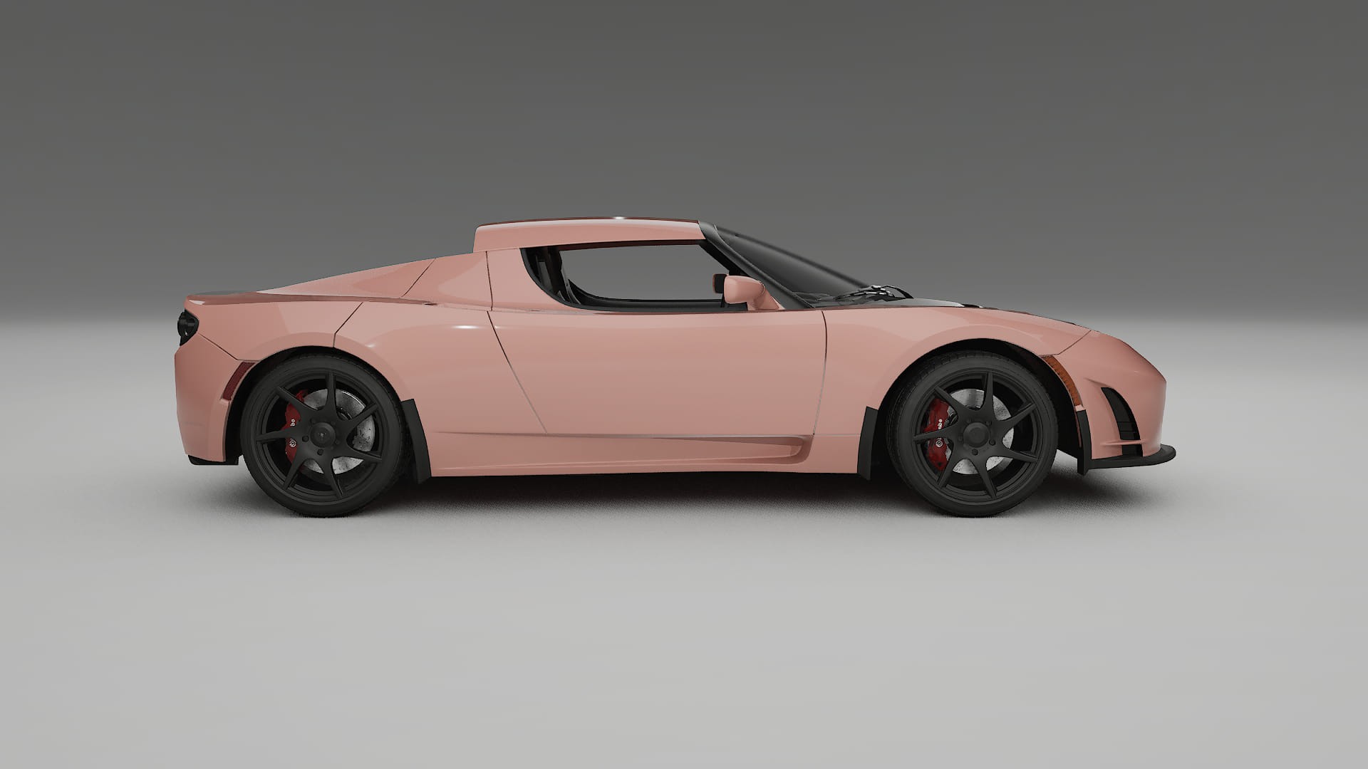 Tesla Roadster 25 TPU Lackskyddsfilm | BLUSH Färgskiftande PPF – Komplett Förskuret Kit