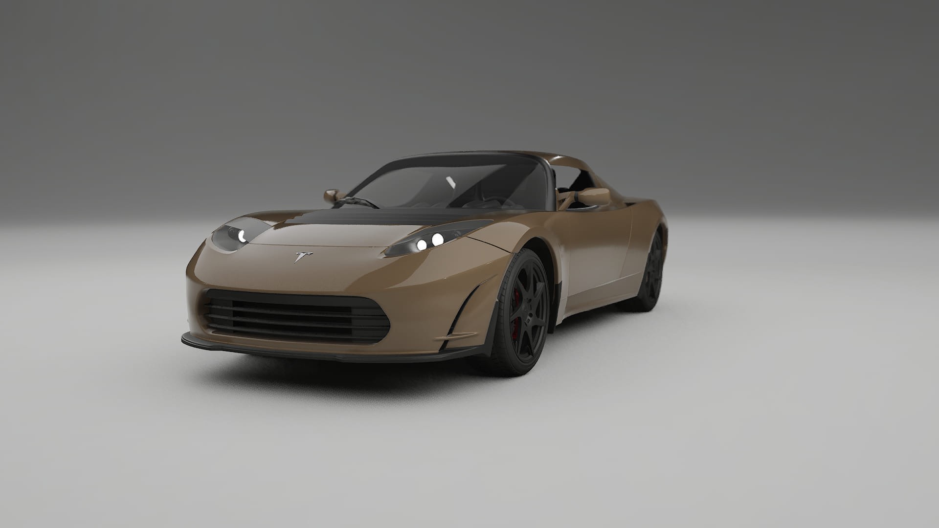 Tesla Roadster 25 TPU Lackskyddsfilm | SAHARA Färgskiftande PPF – Komplett Förskuret Kit