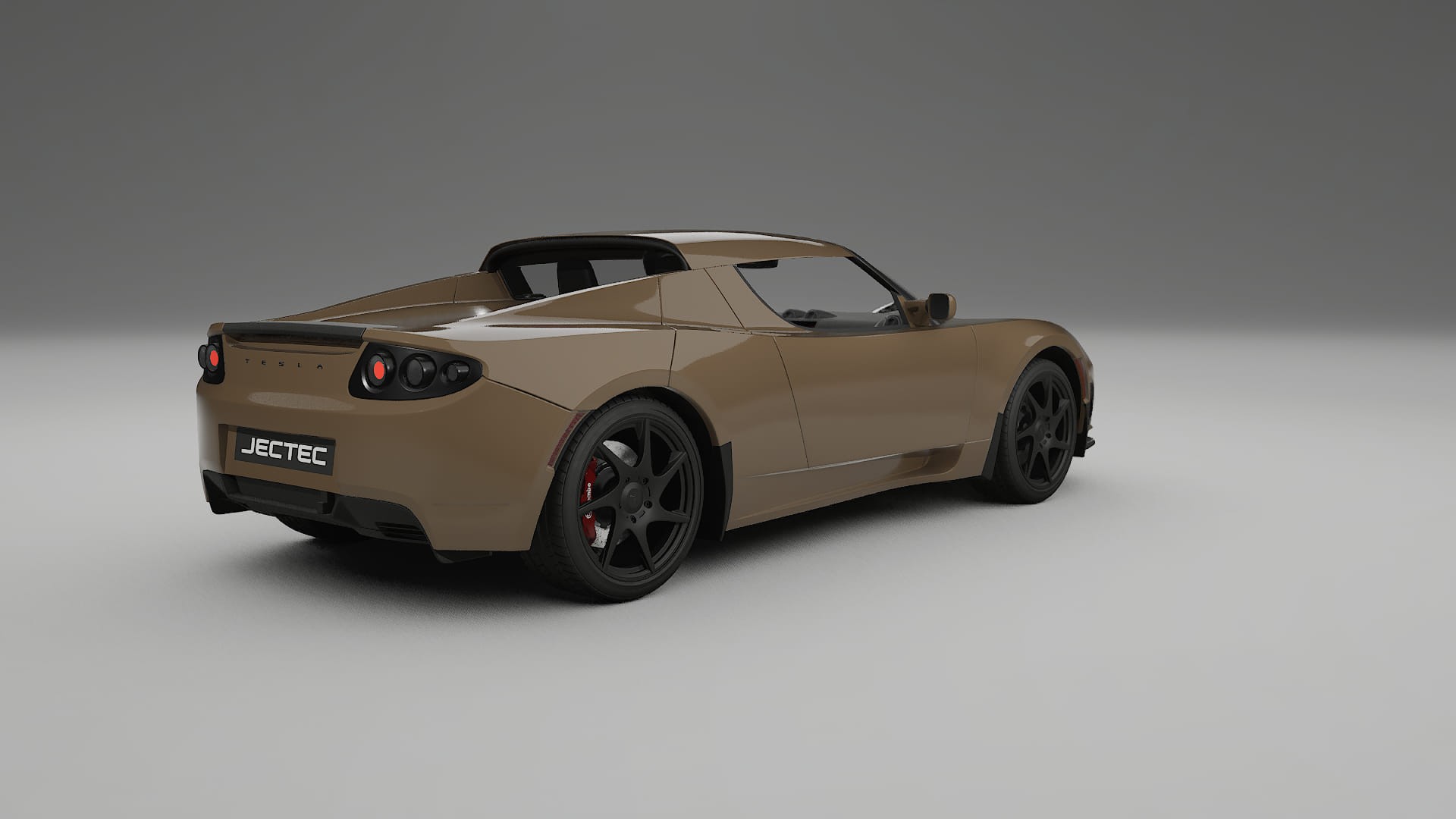 Tesla Roadster 25 TPU Lackskyddsfilm | SAHARA Färgskiftande PPF – Komplett Förskuret Kit