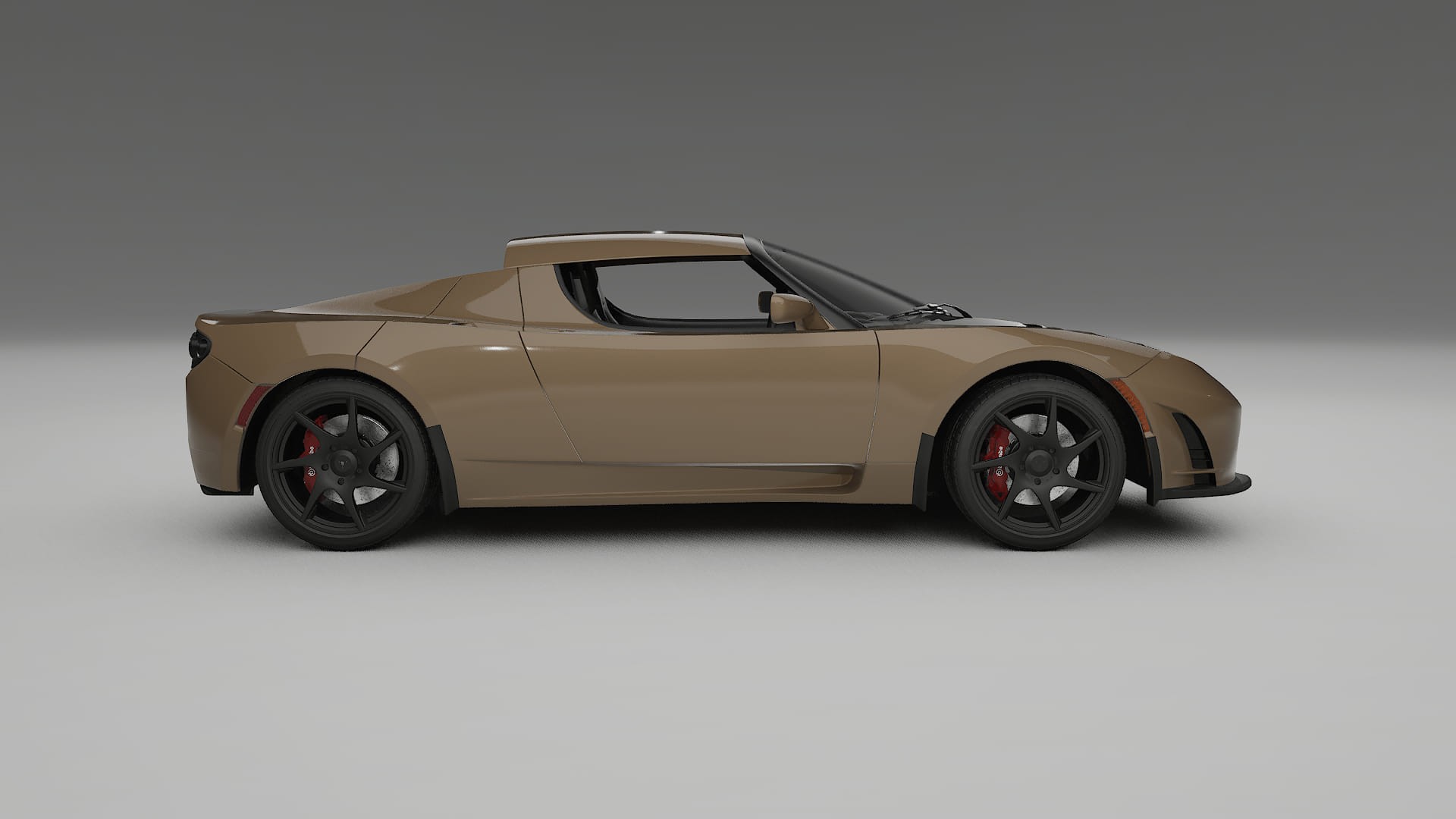 Tesla Roadster 25 TPU Lackskyddsfilm | SAHARA Färgskiftande PPF – Komplett Förskuret Kit