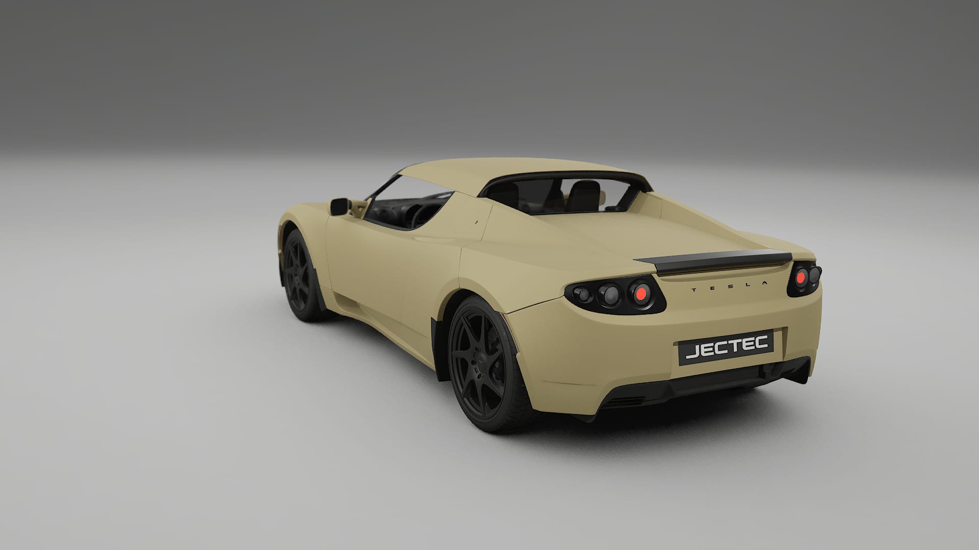 Tesla Roadster 25 TPU Lackskyddsfilm | SAND Färgskiftande PPF – Komplett Förskuret Kit