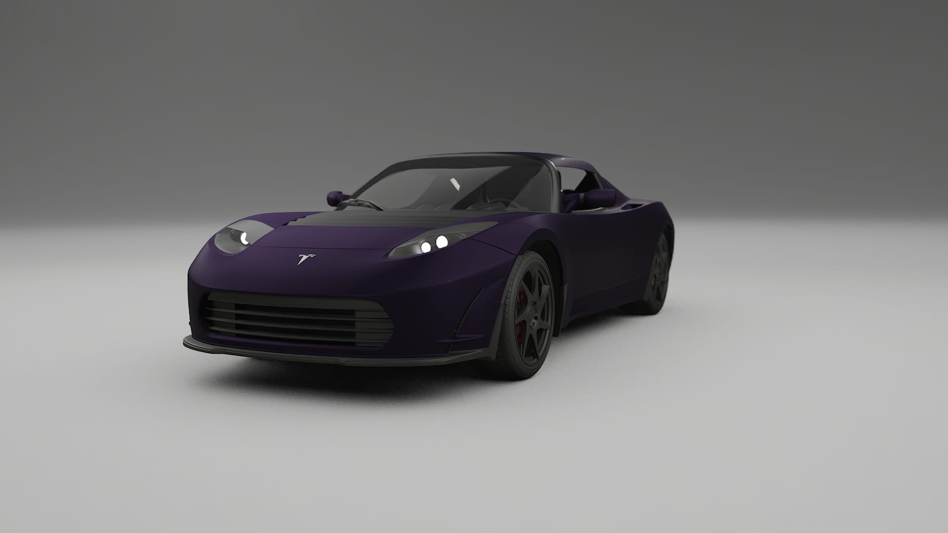 Tesla Roadster 25 TPU Lackskyddsfilm | VIOLET Färgskiftande PPF – Komplett Förskuret Kit
