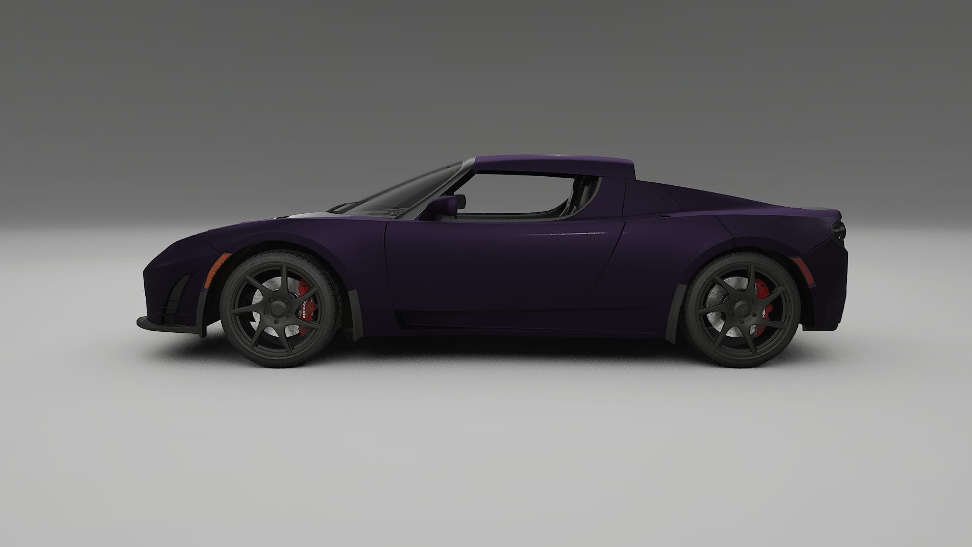Tesla Roadster 25 TPU Lackskyddsfilm | VIOLET Färgskiftande PPF – Komplett Förskuret Kit