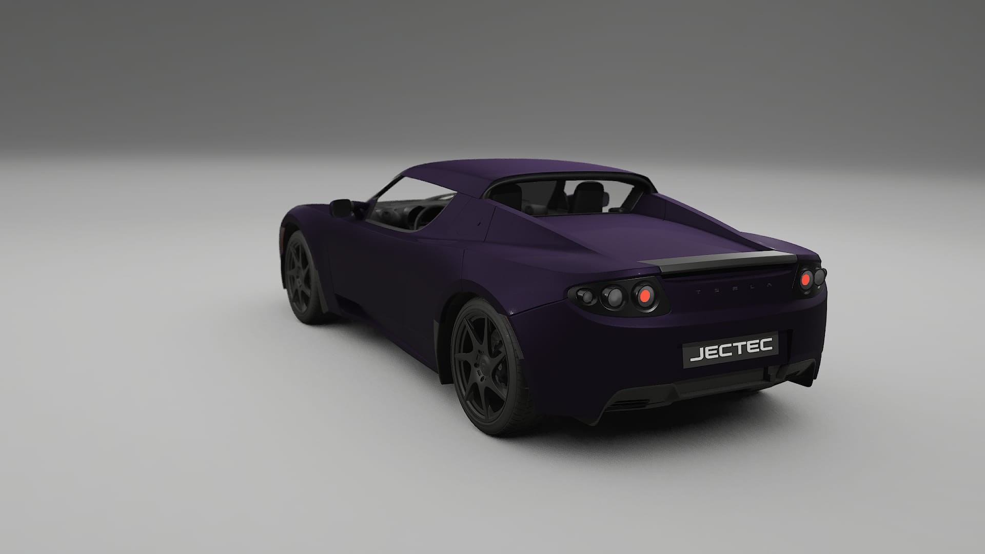 Tesla Roadster 25 TPU Lackskyddsfilm | VIOLET Färgskiftande PPF – Komplett Förskuret Kit
