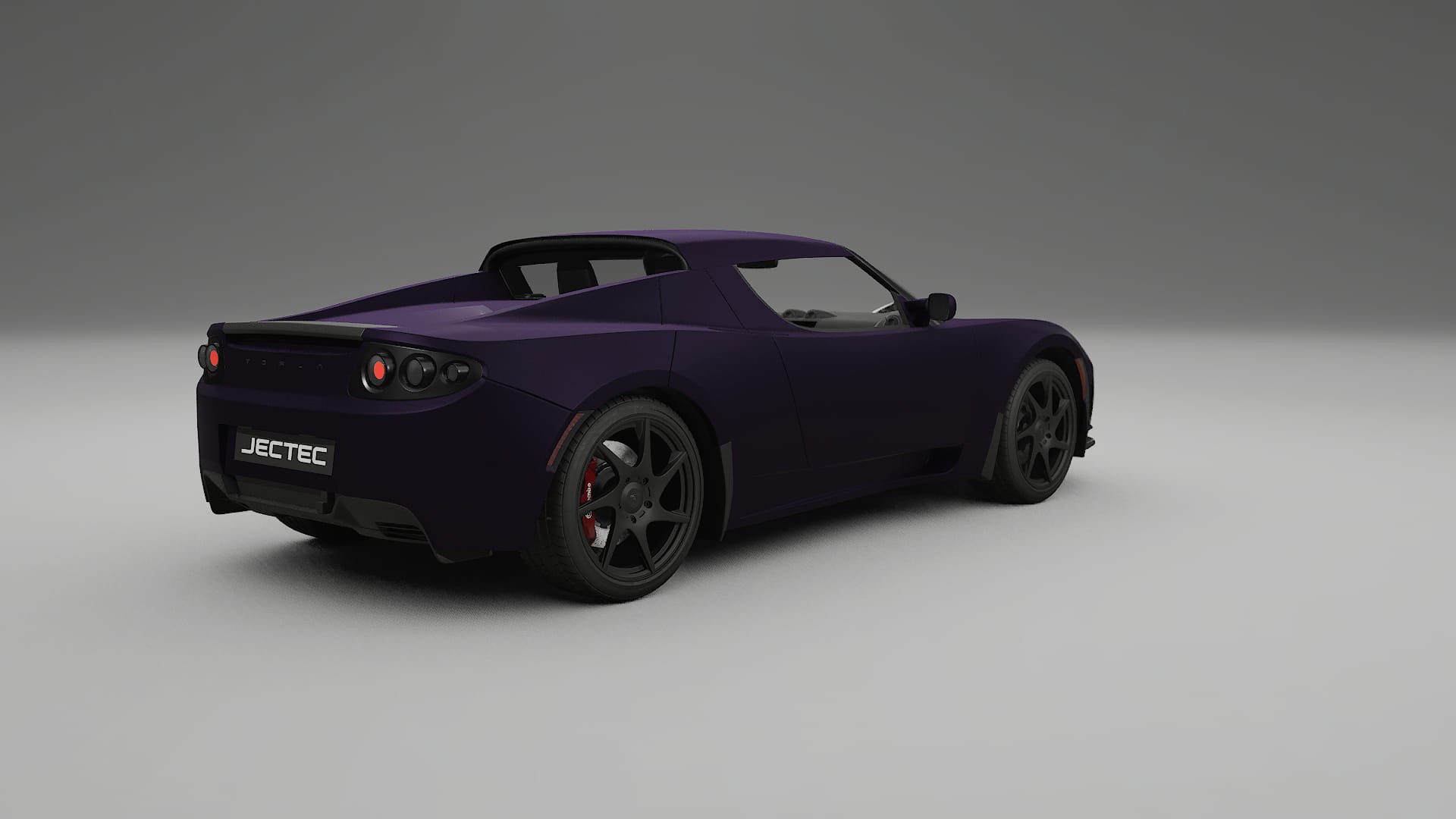 Tesla Roadster 25 TPU Lackskyddsfilm | VIOLET Färgskiftande PPF – Komplett Förskuret Kit